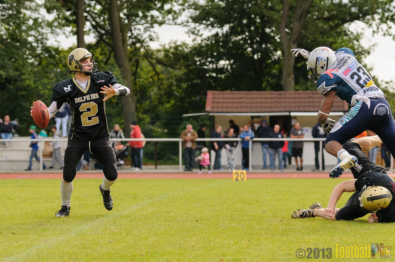  Remscheid Amboss vs. Paderborn Dolphins  - 15.09.2013 Remscheid Amboss vs. Paderborn Dolphins (22:7) 