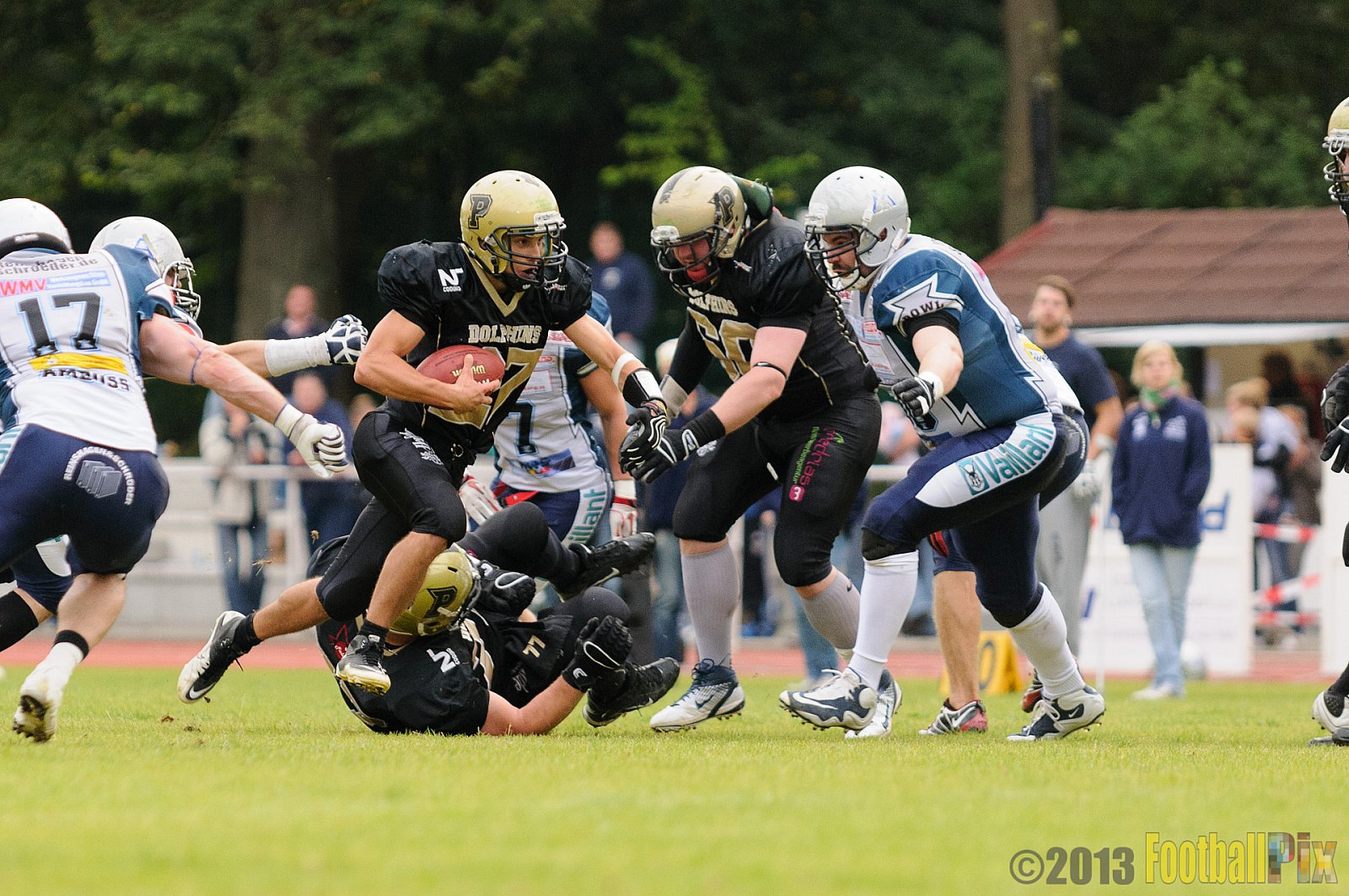  Remscheid Amboss vs. Paderborn Dolphins  - 15.09.2013 Remscheid Amboss vs. Paderborn Dolphins (22:7) 