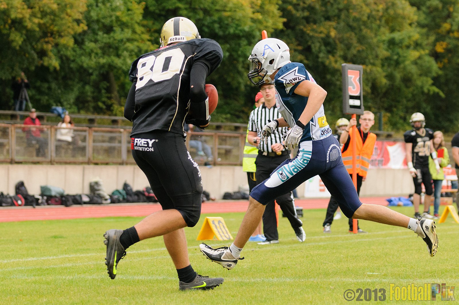  Remscheid Amboss vs. Paderborn Dolphins  - 15.09.2013 Remscheid Amboss vs. Paderborn Dolphins (22:7) 