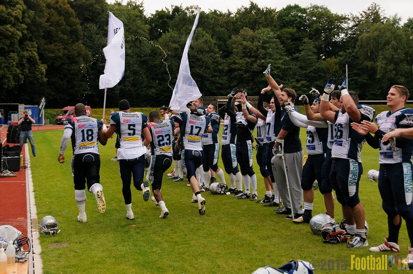  Remscheid Amboss vs. Paderborn Dolphins  - 15.09.2013 Remscheid Amboss vs. Paderborn Dolphins (22:7) 