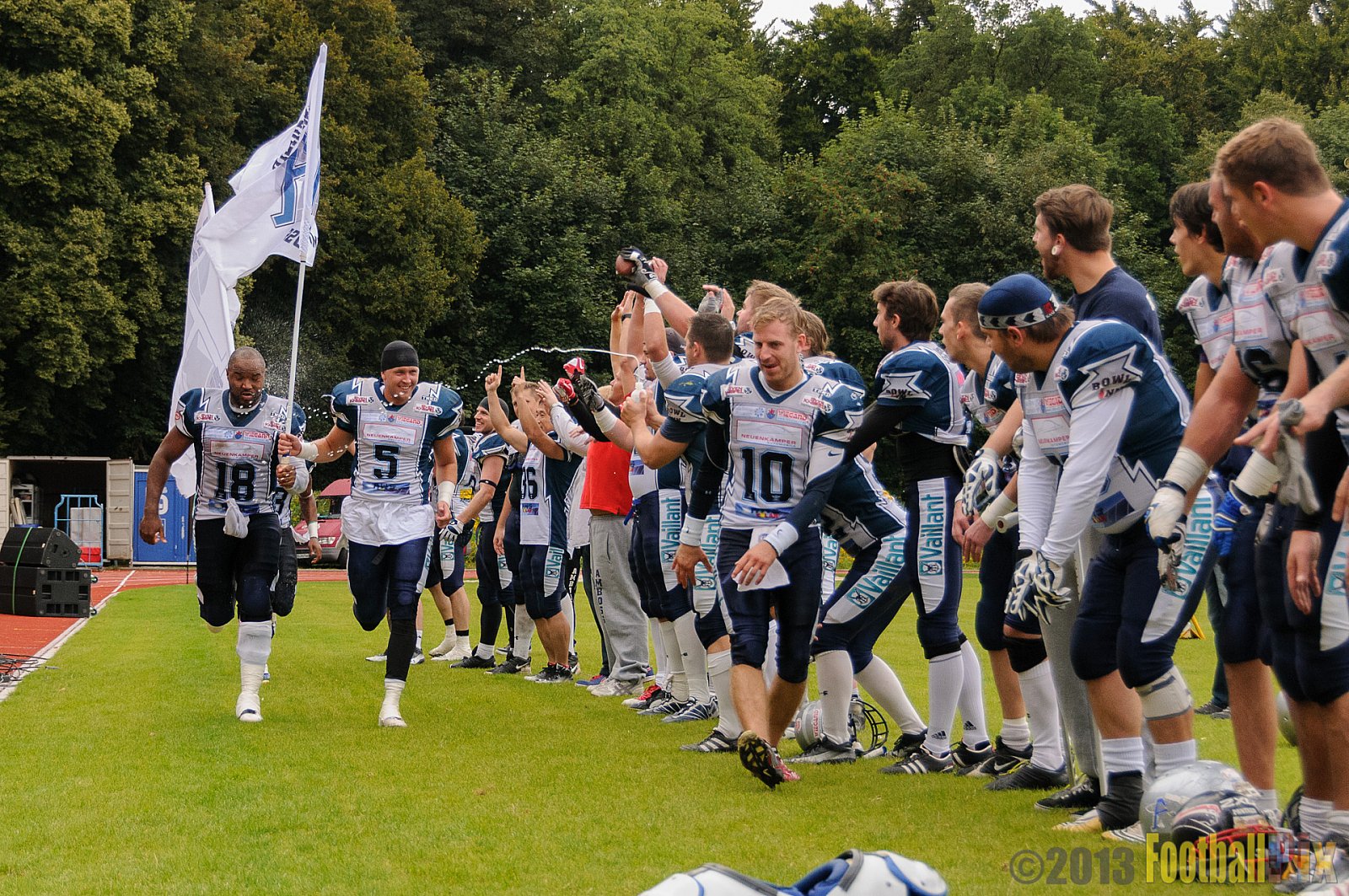  Remscheid Amboss vs. Paderborn Dolphins  - 15.09.2013 Remscheid Amboss vs. Paderborn Dolphins (22:7) 