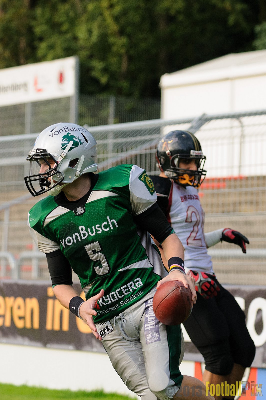 Relegationsspiel Cologne Falcons vs. Bielefeld Bulldogs - 21.09.2013 GFL Nord: Relegationsspiel Cologne Falcons vs. Bielefeld Bulldogs (42:30) 