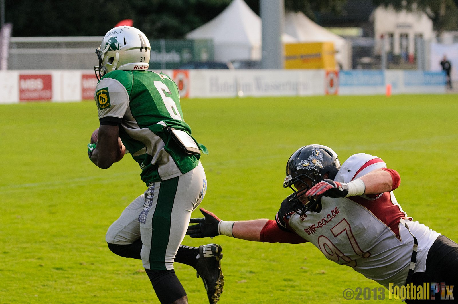 Relegationsspiel Cologne Falcons vs. Bielefeld Bulldogs - 21.09.2013 GFL Nord: Relegationsspiel Cologne Falcons vs. Bielefeld Bulldogs (42:30) 