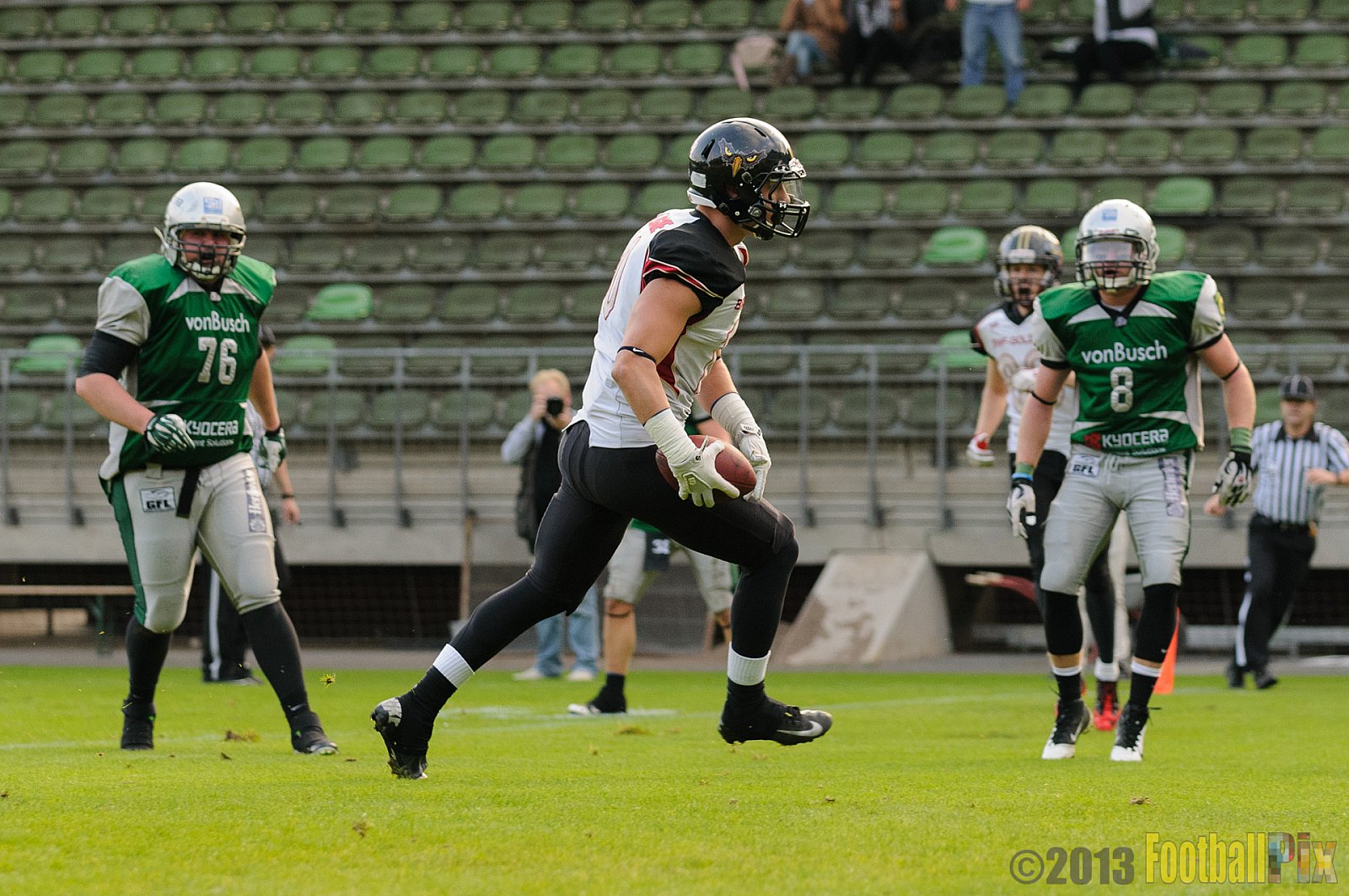 Relegationsspiel Cologne Falcons vs. Bielefeld Bulldogs - 21.09.2013 GFL Nord: Relegationsspiel Cologne Falcons vs. Bielefeld Bulldogs (42:30) 