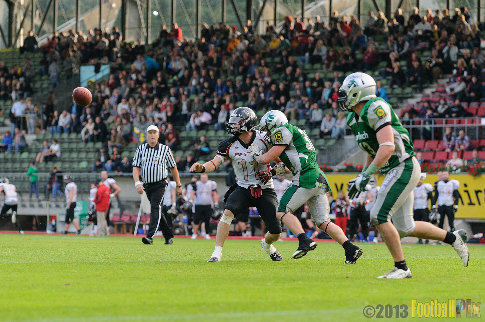 Relegationsspiel Cologne Falcons vs. Bielefeld Bulldogs - 21.09.2013 GFL Nord: Relegationsspiel Cologne Falcons vs. Bielefeld Bulldogs (42:30) 
