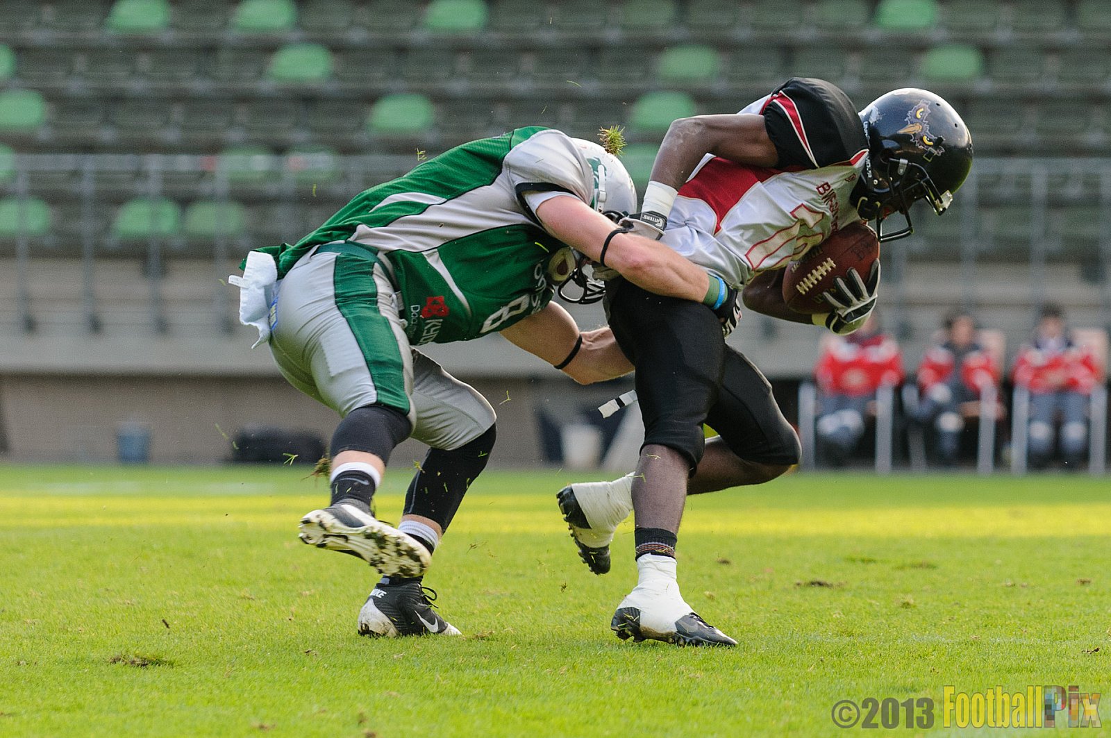 Relegationsspiel Cologne Falcons vs. Bielefeld Bulldogs - 21.09.2013 GFL Nord: Relegationsspiel Cologne Falcons vs. Bielefeld Bulldogs (42:30) 