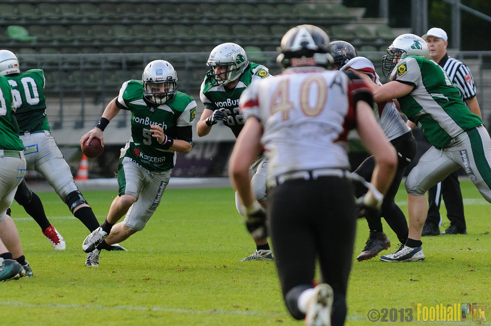 Relegationsspiel Cologne Falcons vs. Bielefeld Bulldogs - 21.09.2013 GFL Nord: Relegationsspiel Cologne Falcons vs. Bielefeld Bulldogs (42:30) 