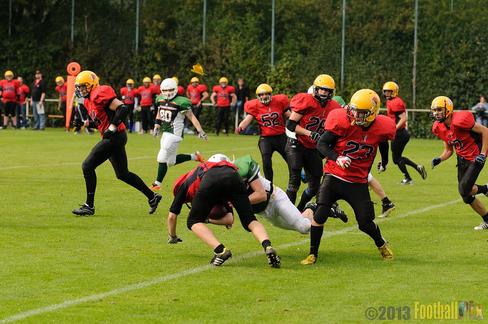 Neuss Frogs vs. Aachen Düren Demons - 21.09.2013 Neuss Frogs vs. Aachen Düren Demons (36:0) 