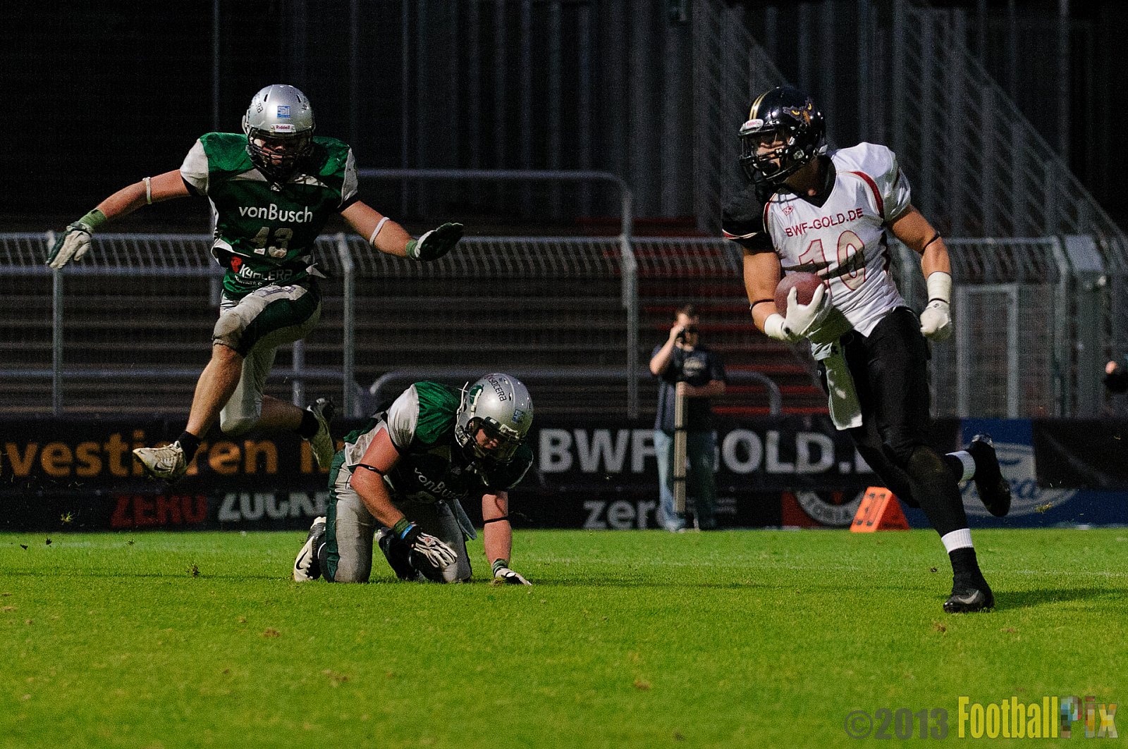 Relegationsspiel Cologne Falcons vs. Bielefeld Bulldogs - 21.09.2013 GFL Nord: Relegationsspiel Cologne Falcons vs. Bielefeld Bulldogs (42:30) 