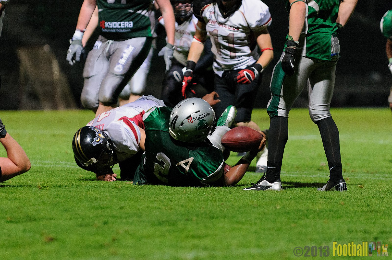 Relegationsspiel Cologne Falcons vs. Bielefeld Bulldogs - 21.09.2013 GFL Nord: Relegationsspiel Cologne Falcons vs. Bielefeld Bulldogs (42:30) 
