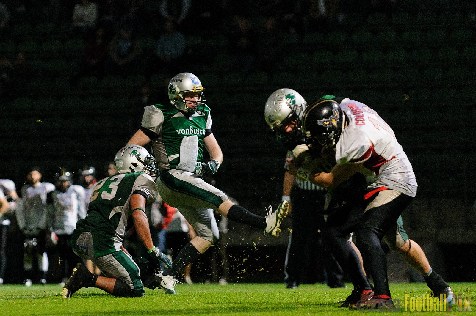 Relegationsspiel Cologne Falcons vs. Bielefeld Bulldogs - 21.09.2013 GFL Nord: Relegationsspiel Cologne Falcons vs. Bielefeld Bulldogs (42:30) 
