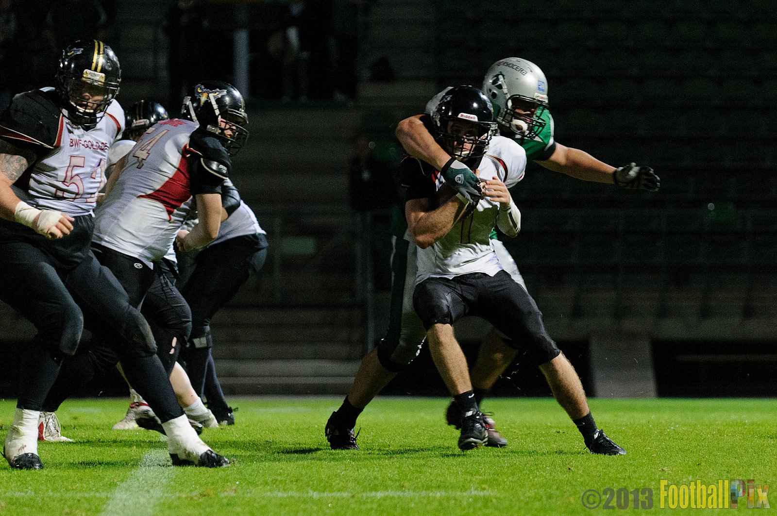 Relegationsspiel Cologne Falcons vs. Bielefeld Bulldogs - 21.09.2013 GFL Nord: Relegationsspiel Cologne Falcons vs. Bielefeld Bulldogs (42:30) 