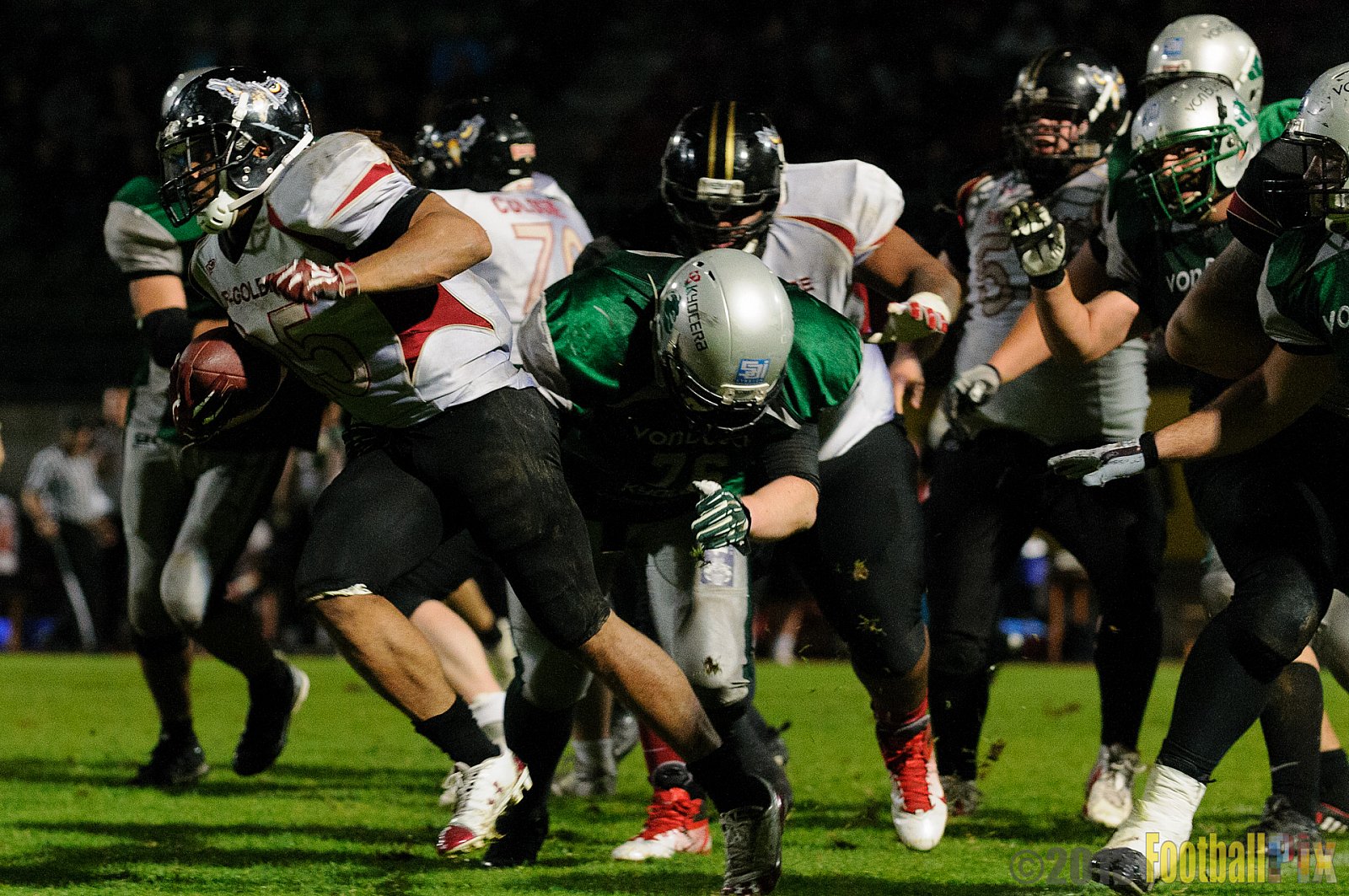 Relegationsspiel Cologne Falcons vs. Bielefeld Bulldogs - 21.09.2013 GFL Nord: Relegationsspiel Cologne Falcons vs. Bielefeld Bulldogs (42:30) 