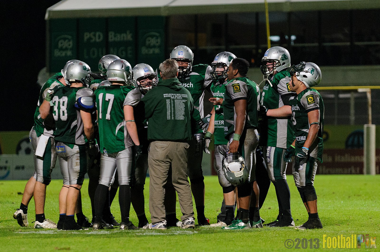 Relegationsspiel Cologne Falcons vs. Bielefeld Bulldogs - 21.09.2013 GFL Nord: Relegationsspiel Cologne Falcons vs. Bielefeld Bulldogs (42:30) 