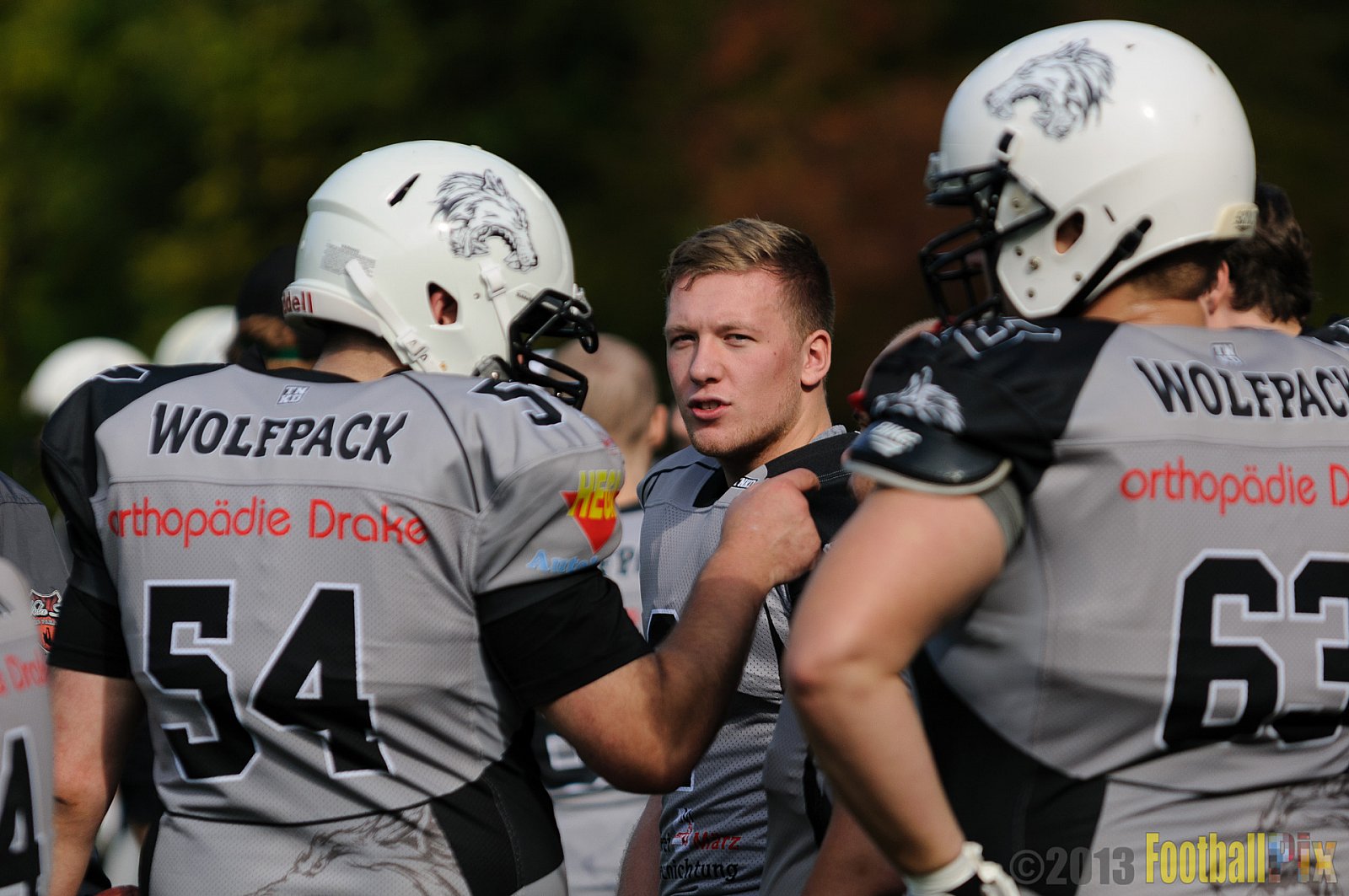 Mönchengladbach Wolfpack vs. Bonn Gamecocks II - 28.09.2013 Mönchengladbach Wolfpack vs. Bonn Gamecocks II (50:0) 