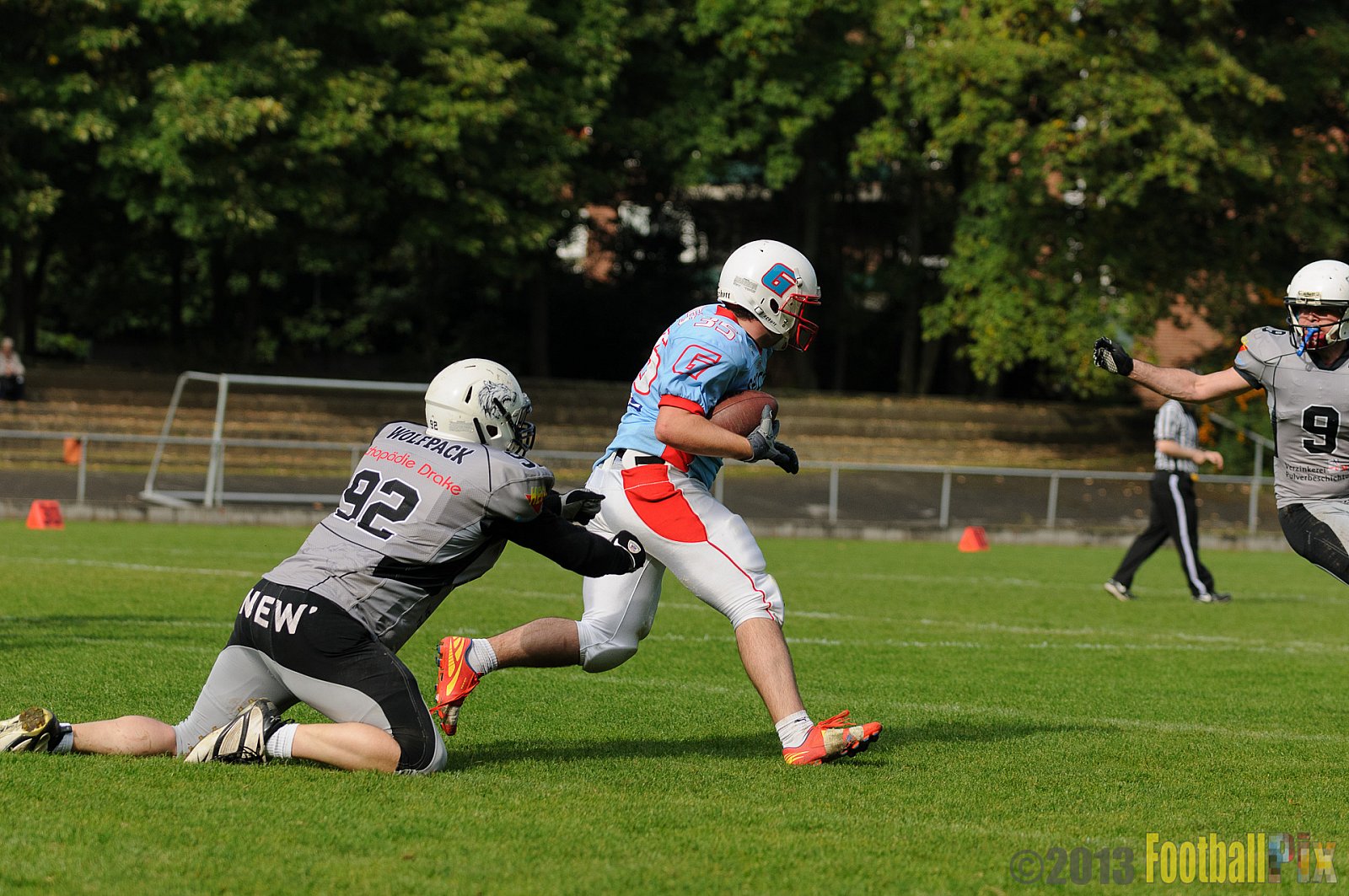 Mönchengladbach Wolfpack vs. Bonn Gamecocks II - 28.09.2013 Mönchengladbach Wolfpack vs. Bonn Gamecocks II (50:0) 