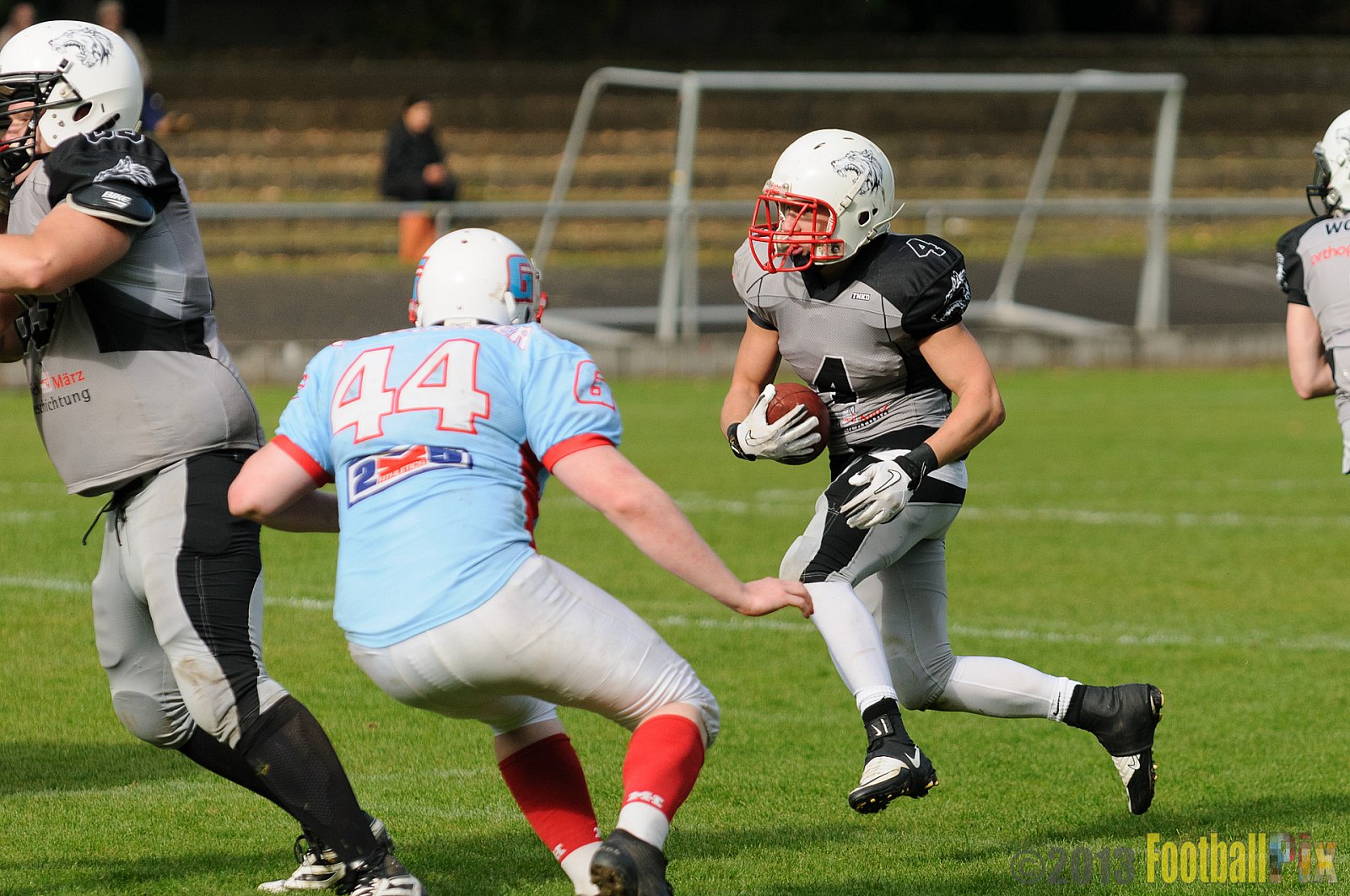 Mönchengladbach Wolfpack vs. Bonn Gamecocks II - 28.09.2013 Mönchengladbach Wolfpack vs. Bonn Gamecocks II (50:0) 