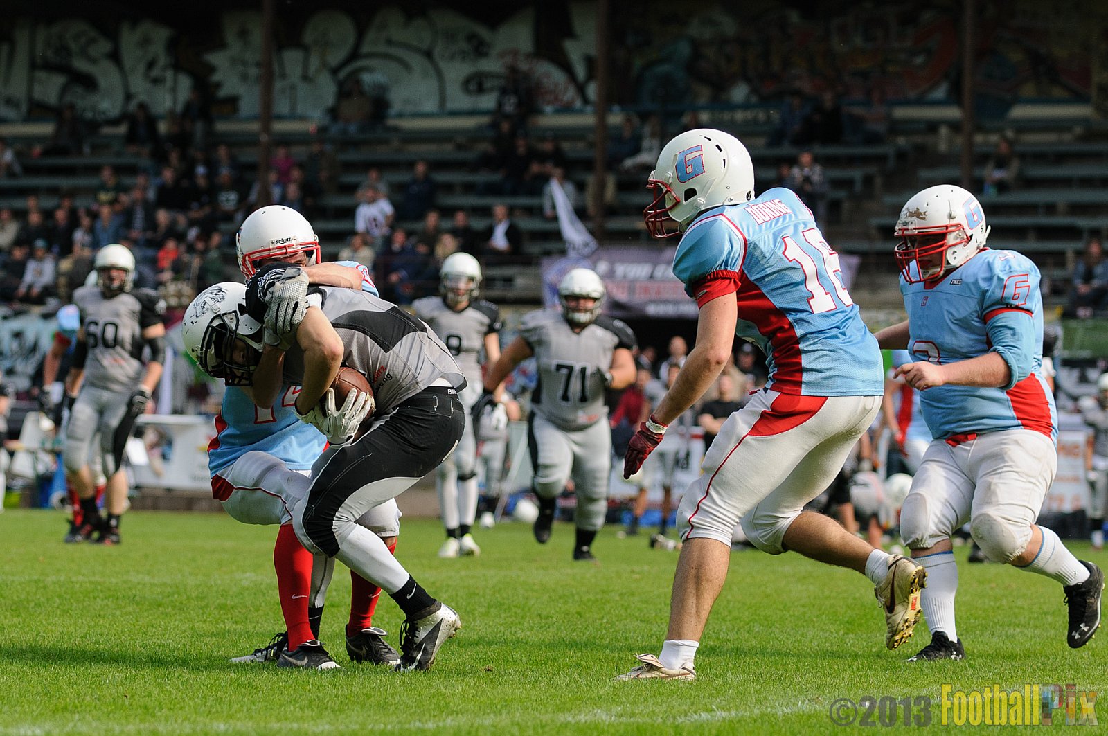Mönchengladbach Wolfpack vs. Bonn Gamecocks II - 28.09.2013 Mönchengladbach Wolfpack vs. Bonn Gamecocks II (50:0) 
