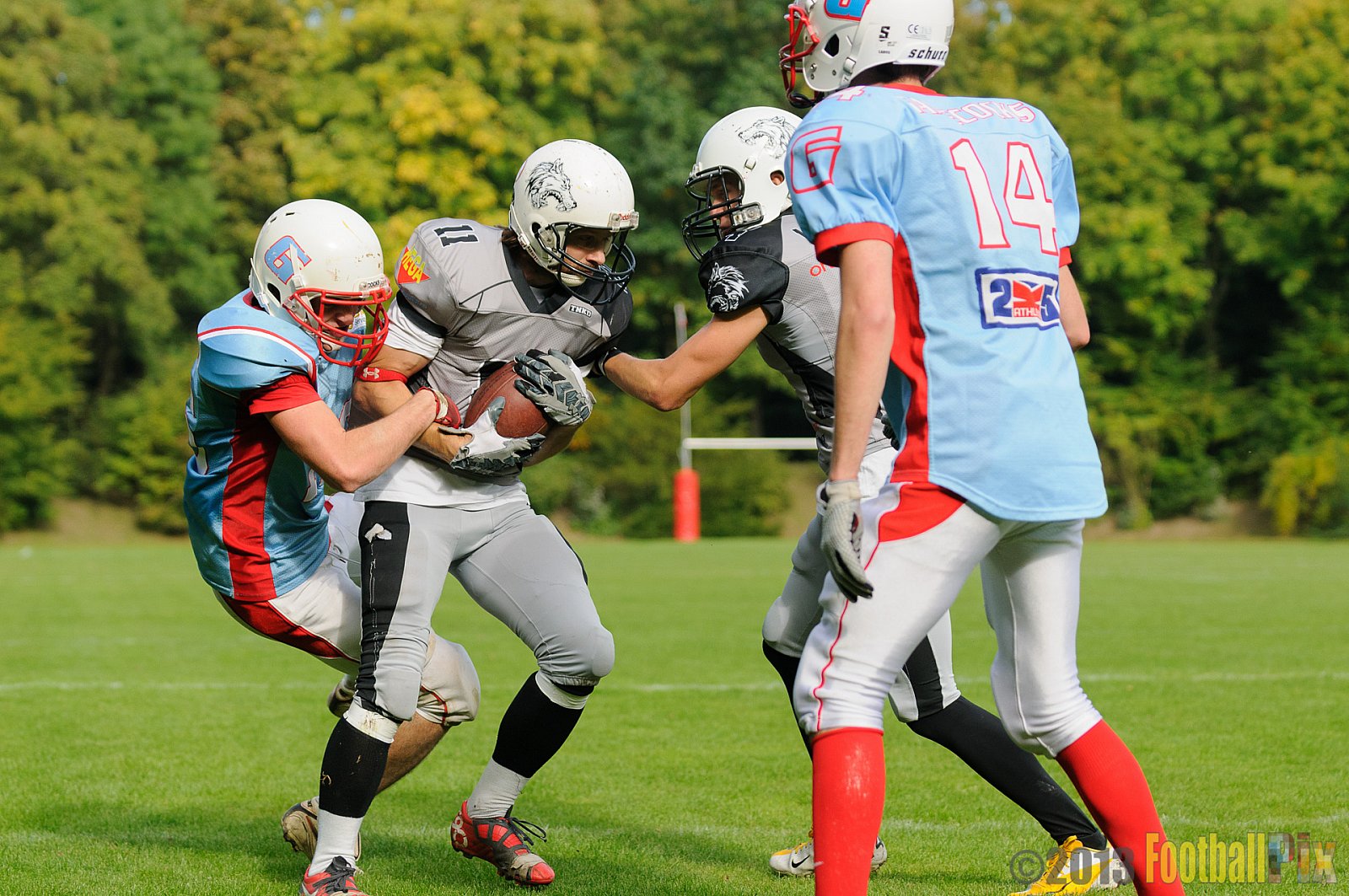 Mönchengladbach Wolfpack vs. Bonn Gamecocks II - 28.09.2013 Mönchengladbach Wolfpack vs. Bonn Gamecocks II (50:0) 