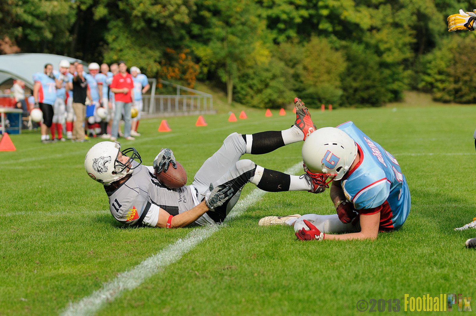 Mönchengladbach Wolfpack vs. Bonn Gamecocks II - 28.09.2013 Mönchengladbach Wolfpack vs. Bonn Gamecocks II (50:0) 