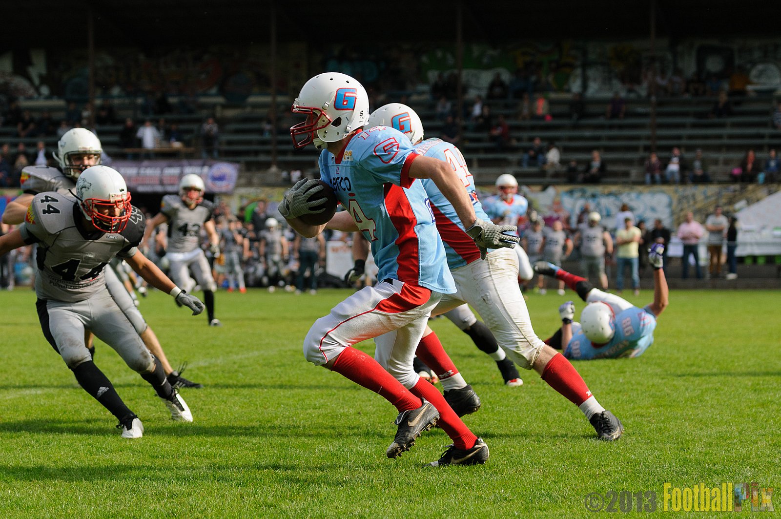 Mönchengladbach Wolfpack vs. Bonn Gamecocks II - 28.09.2013 Mönchengladbach Wolfpack vs. Bonn Gamecocks II (50:0) 