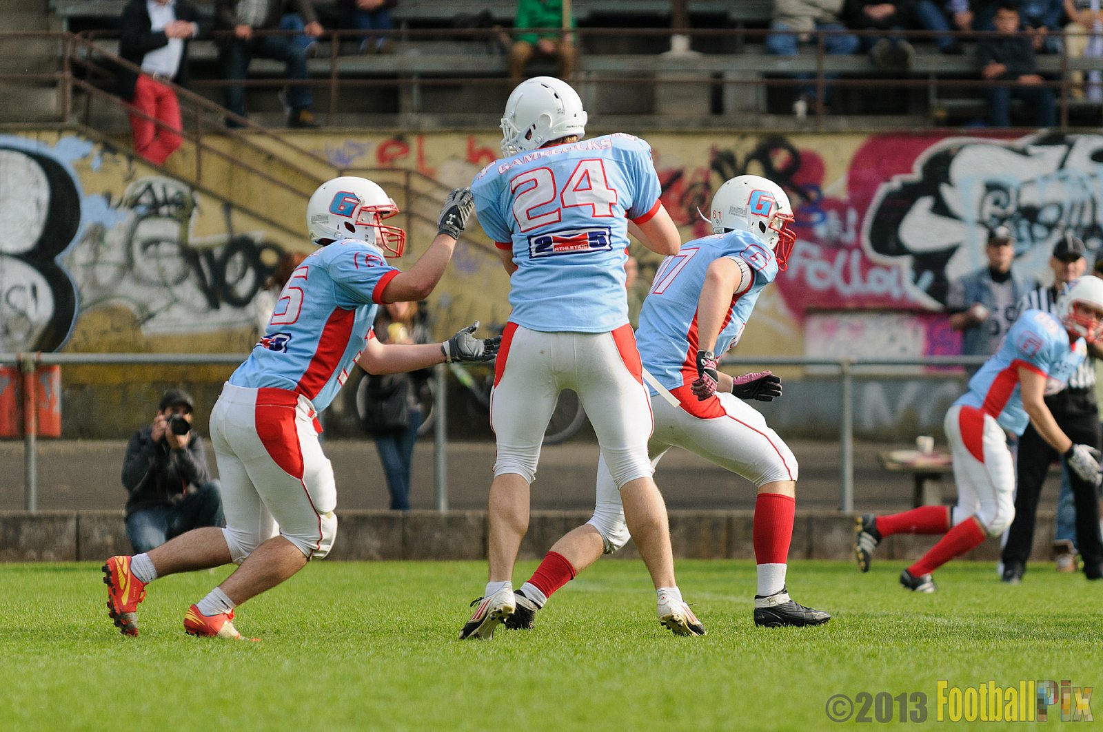 Mönchengladbach Wolfpack vs. Bonn Gamecocks II - 28.09.2013 Mönchengladbach Wolfpack vs. Bonn Gamecocks II (50:0) 