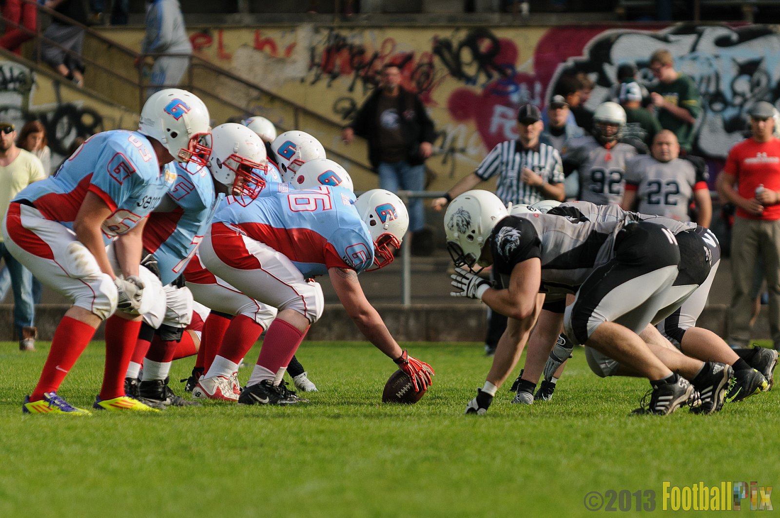 Mönchengladbach Wolfpack vs. Bonn Gamecocks II - 28.09.2013 Mönchengladbach Wolfpack vs. Bonn Gamecocks II (50:0) 