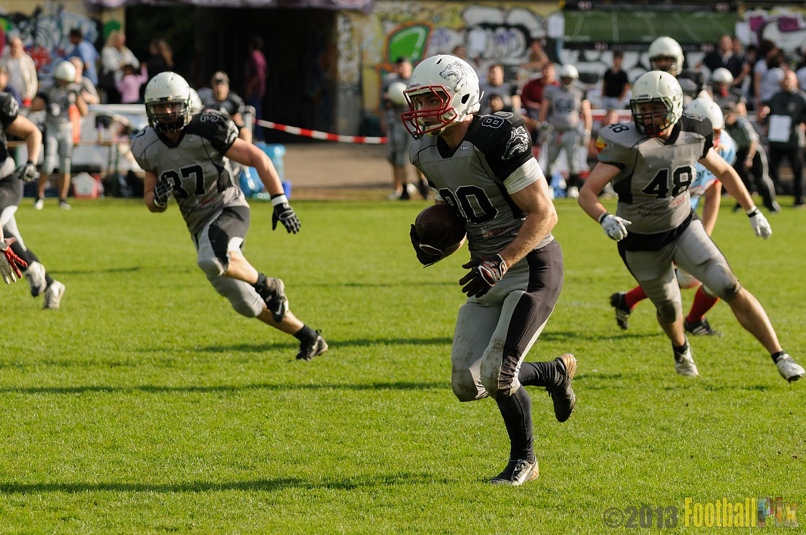 Mönchengladbach Wolfpack vs. Bonn Gamecocks II - 28.09.2013 Mönchengladbach Wolfpack vs. Bonn Gamecocks II (50:0) 