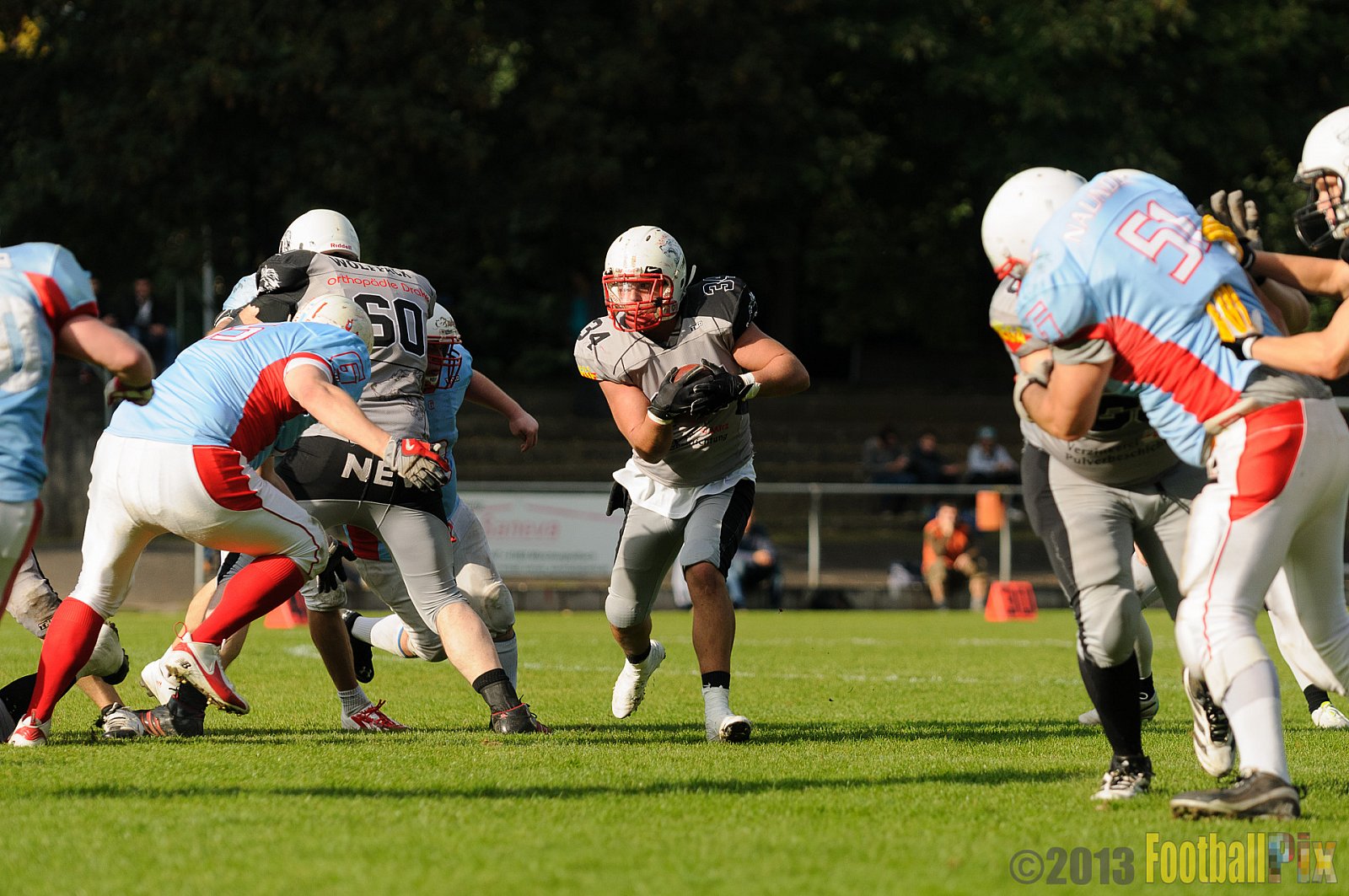 Mönchengladbach Wolfpack vs. Bonn Gamecocks II - 28.09.2013 Mönchengladbach Wolfpack vs. Bonn Gamecocks II (50:0) 