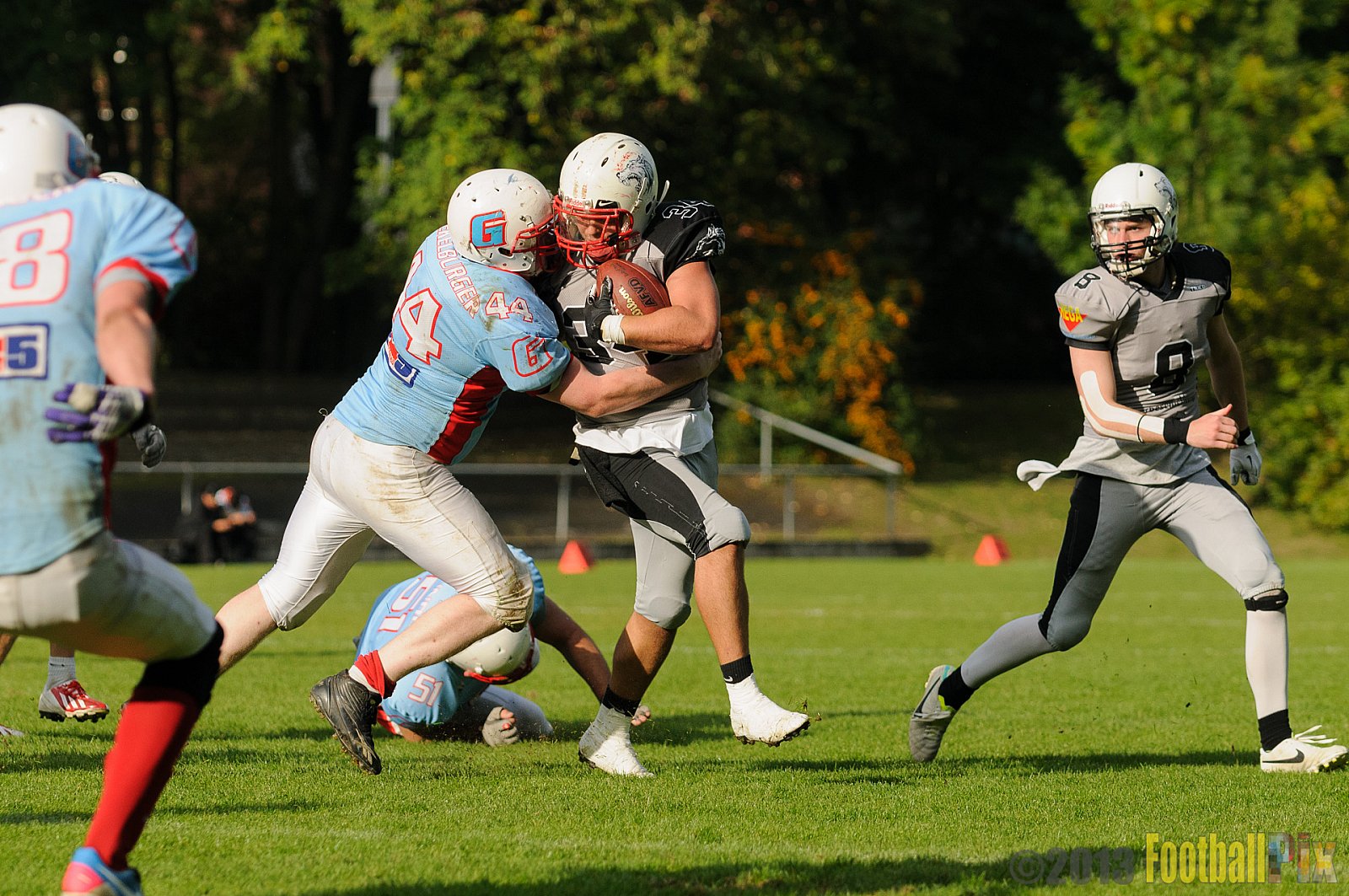 Mönchengladbach Wolfpack vs. Bonn Gamecocks II - 28.09.2013 Mönchengladbach Wolfpack vs. Bonn Gamecocks II (50:0) 