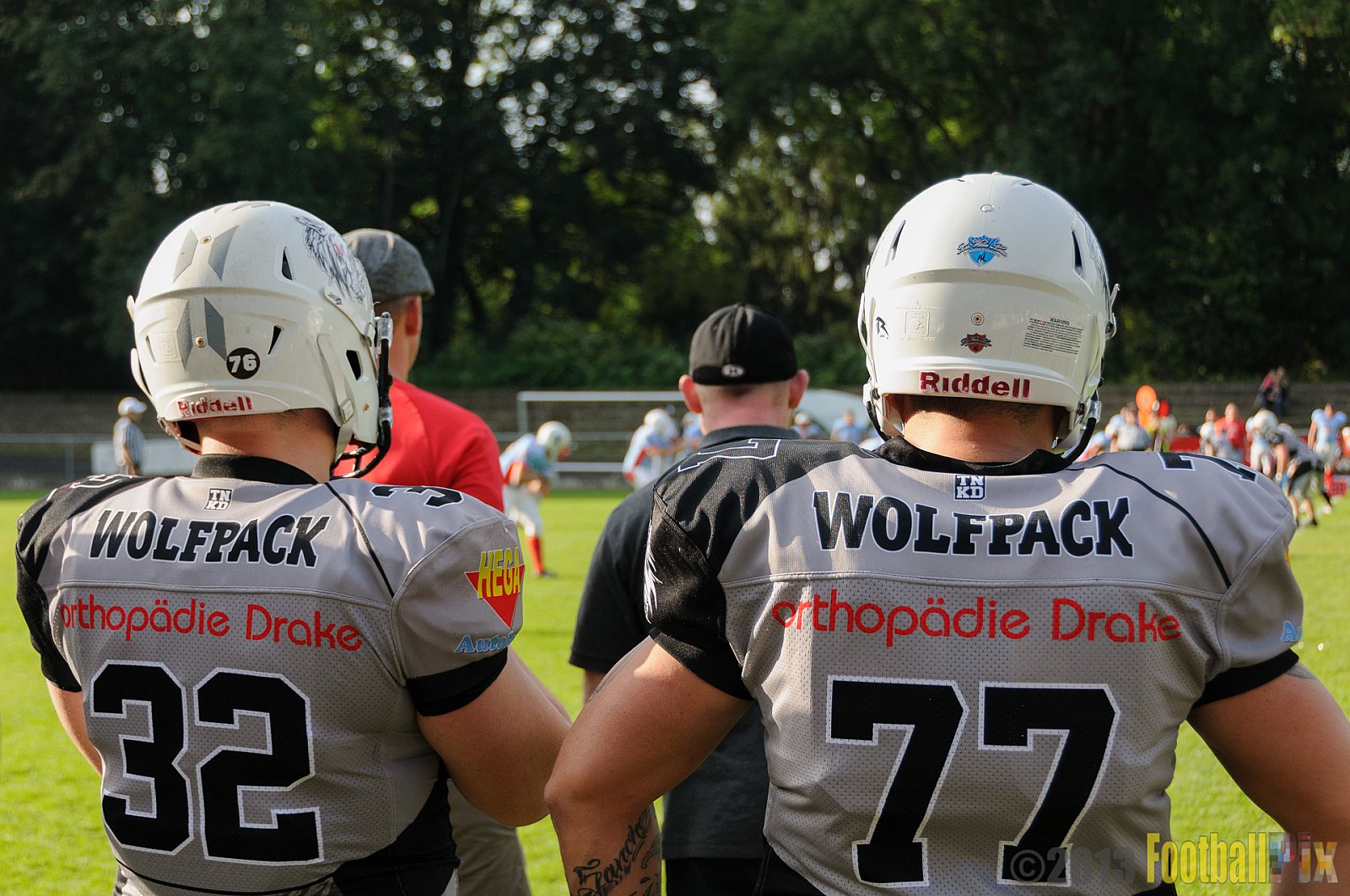Mönchengladbach Wolfpack vs. Bonn Gamecocks II - 28.09.2013 Mönchengladbach Wolfpack vs. Bonn Gamecocks II (50:0) 