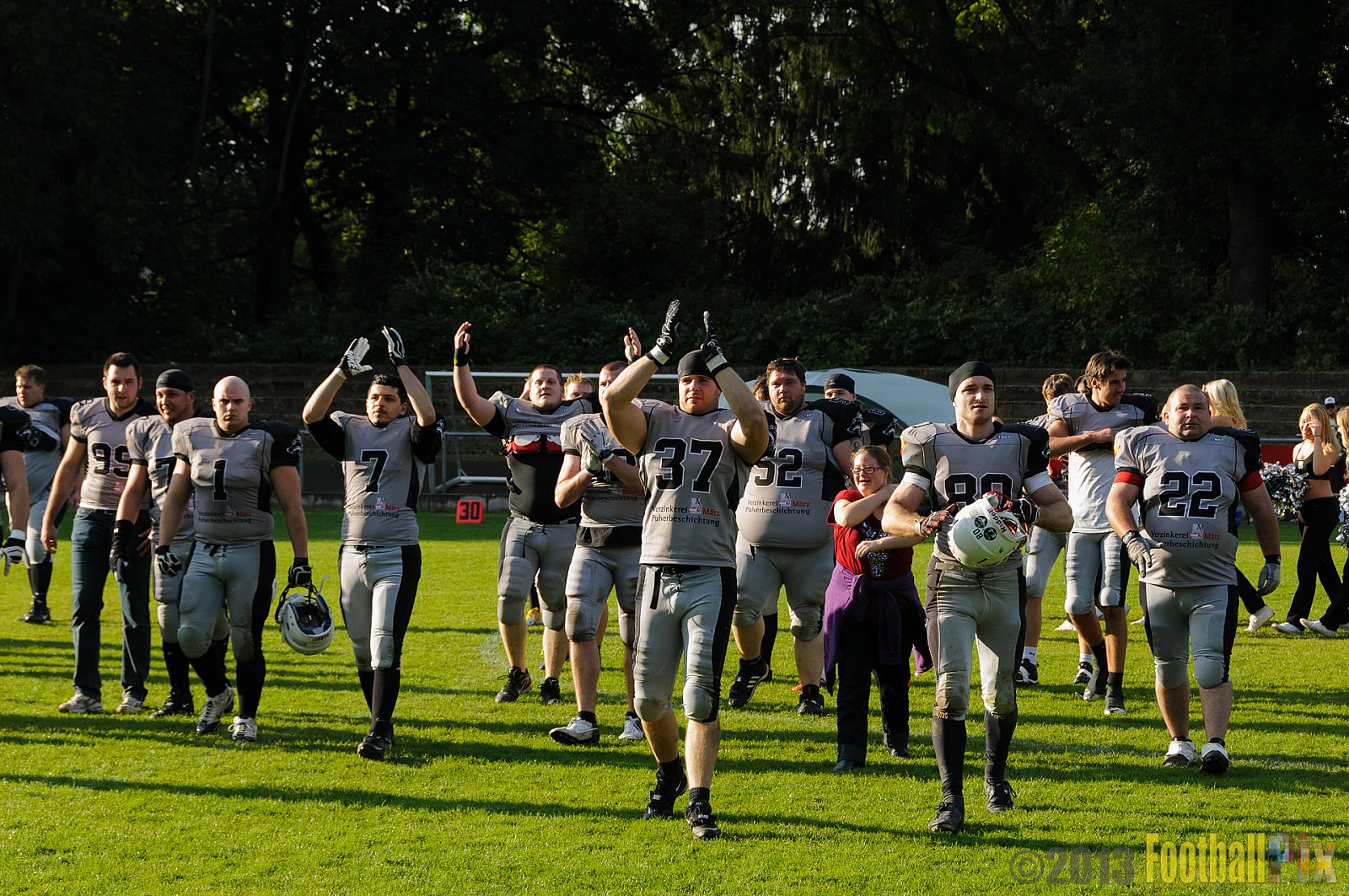 Mönchengladbach Wolfpack vs. Bonn Gamecocks II - 28.09.2013 Mönchengladbach Wolfpack vs. Bonn Gamecocks II (50:0) 