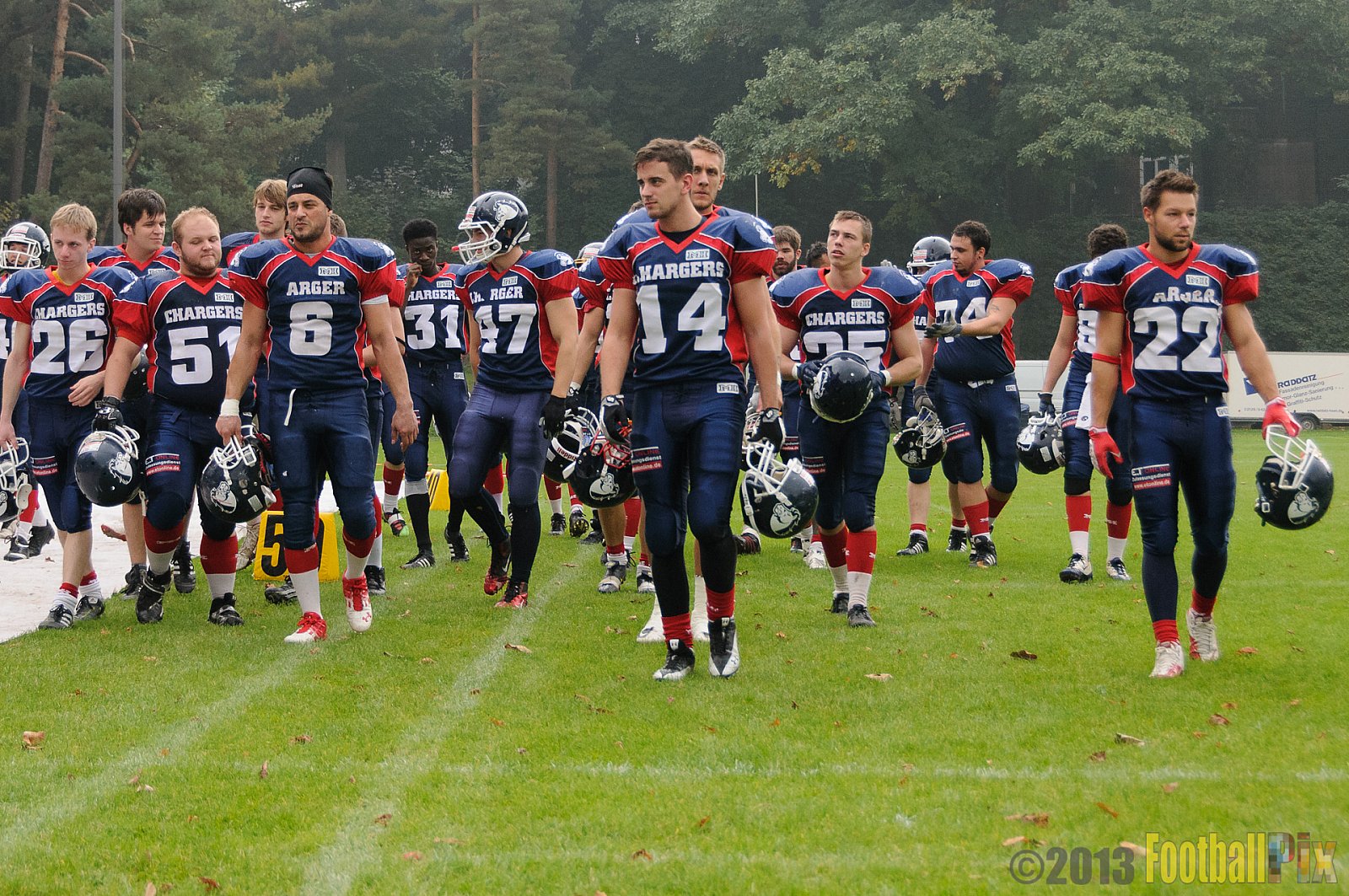 Solingen Paladins vs. Recklinghausen Chargers - 05.10.2013 Solingen Paladins vs. Recklinghausen Chargers (31:0) 