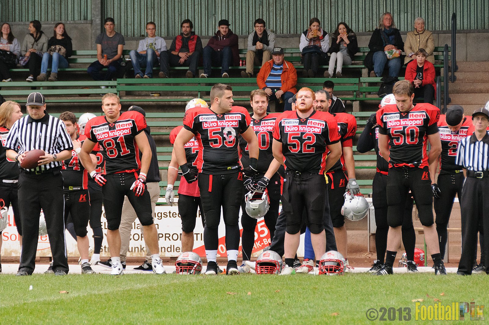 Solingen Paladins vs. Recklinghausen Chargers - 05.10.2013 Solingen Paladins vs. Recklinghausen Chargers (31:0) 