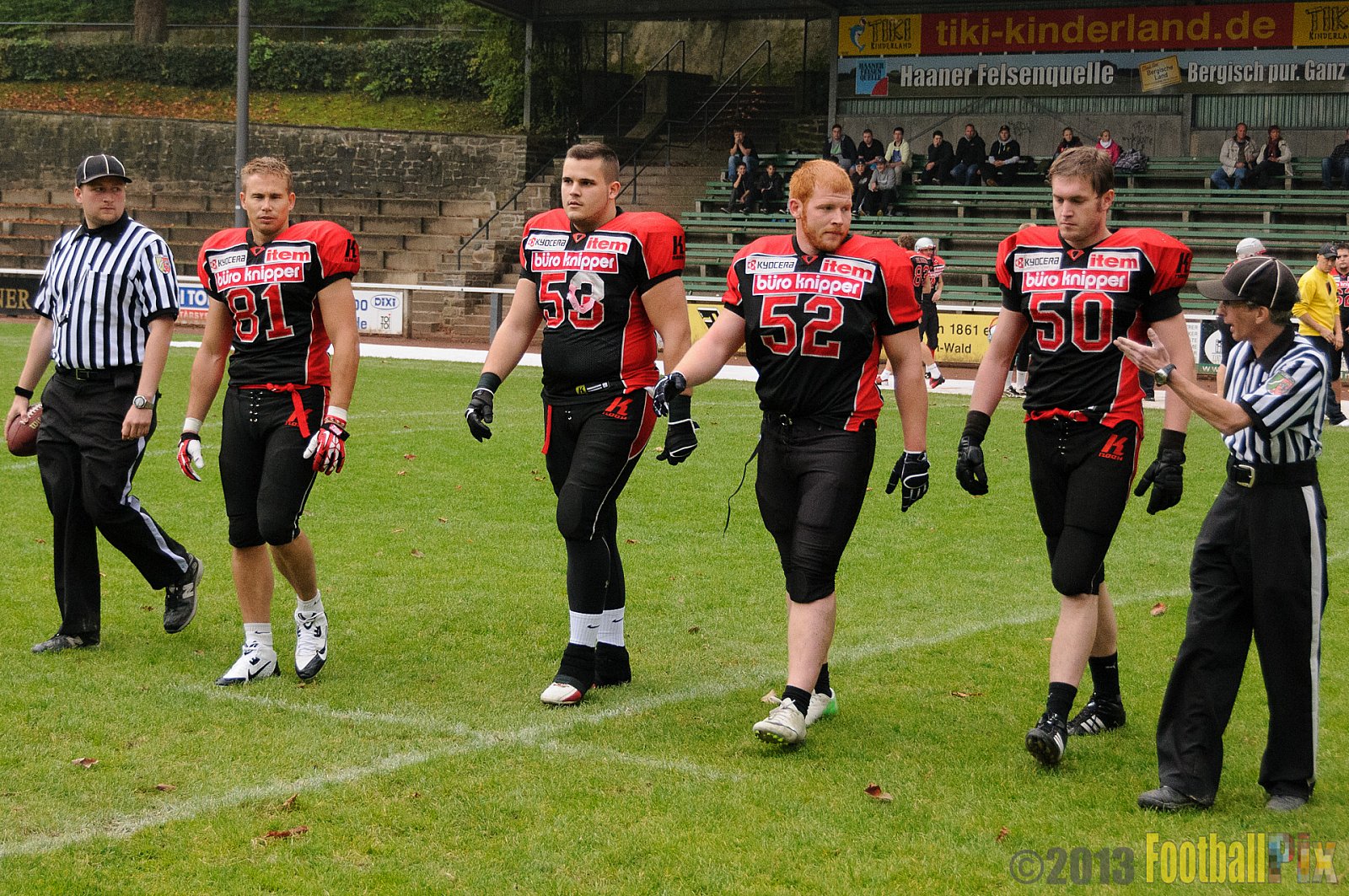 Solingen Paladins vs. Recklinghausen Chargers - 05.10.2013 Solingen Paladins vs. Recklinghausen Chargers (31:0) 