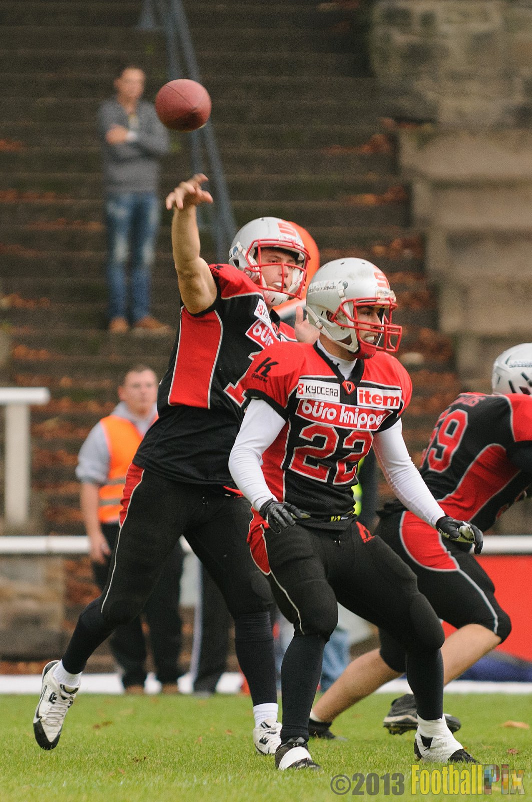 Solingen Paladins vs. Recklinghausen Chargers - 05.10.2013 Solingen Paladins vs. Recklinghausen Chargers (31:0) 