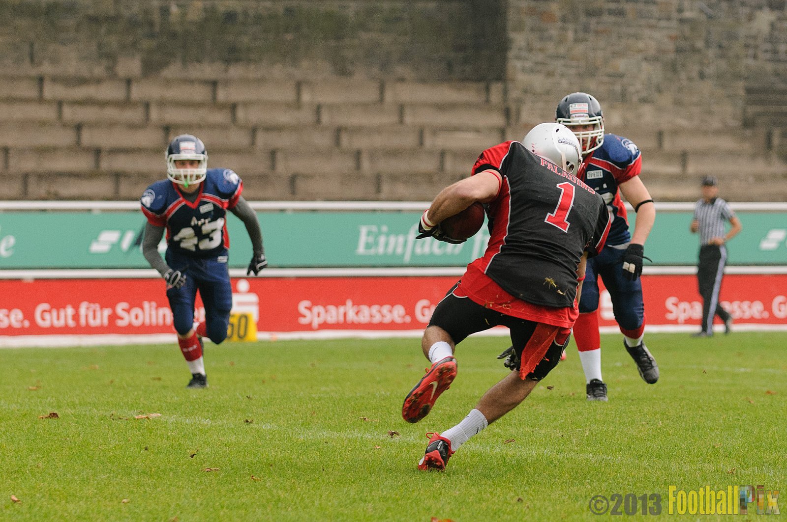 Solingen Paladins vs. Recklinghausen Chargers - 05.10.2013 Solingen Paladins vs. Recklinghausen Chargers (31:0) 