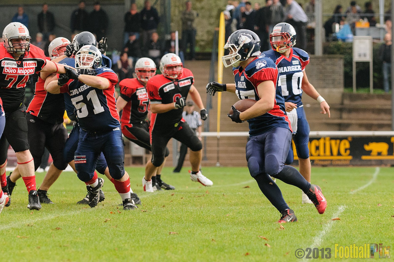 Solingen Paladins vs. Recklinghausen Chargers - 05.10.2013 Solingen Paladins vs. Recklinghausen Chargers (31:0) 