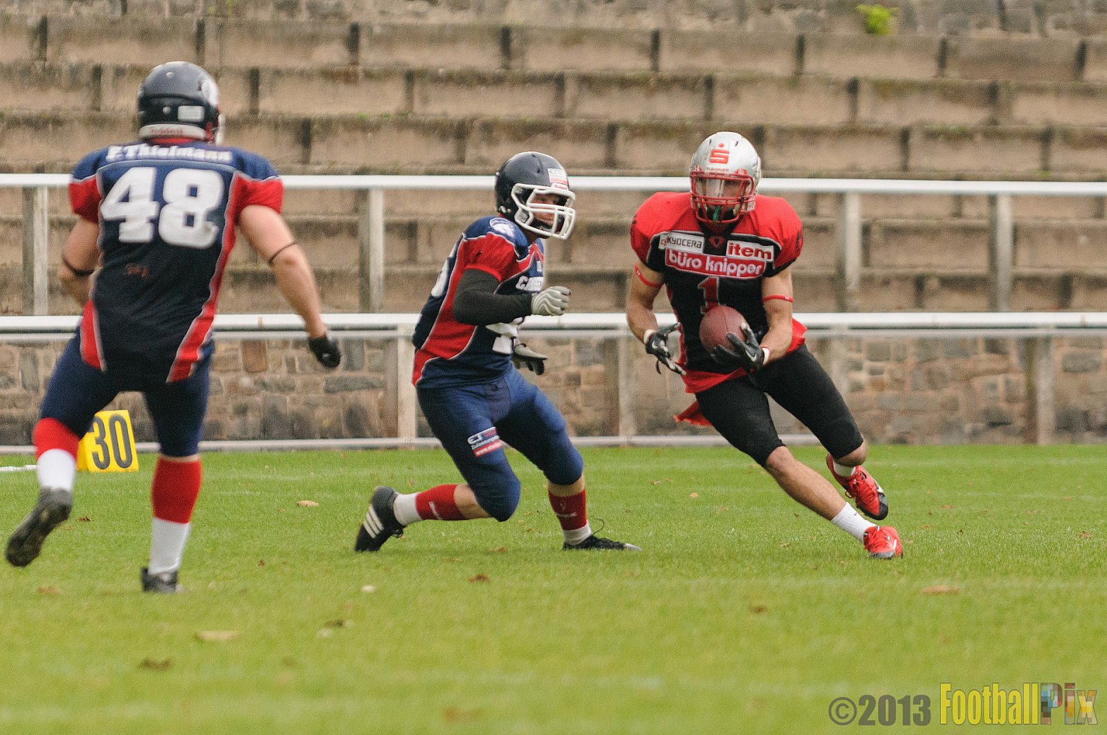Solingen Paladins vs. Recklinghausen Chargers - 05.10.2013 Solingen Paladins vs. Recklinghausen Chargers (31:0) 