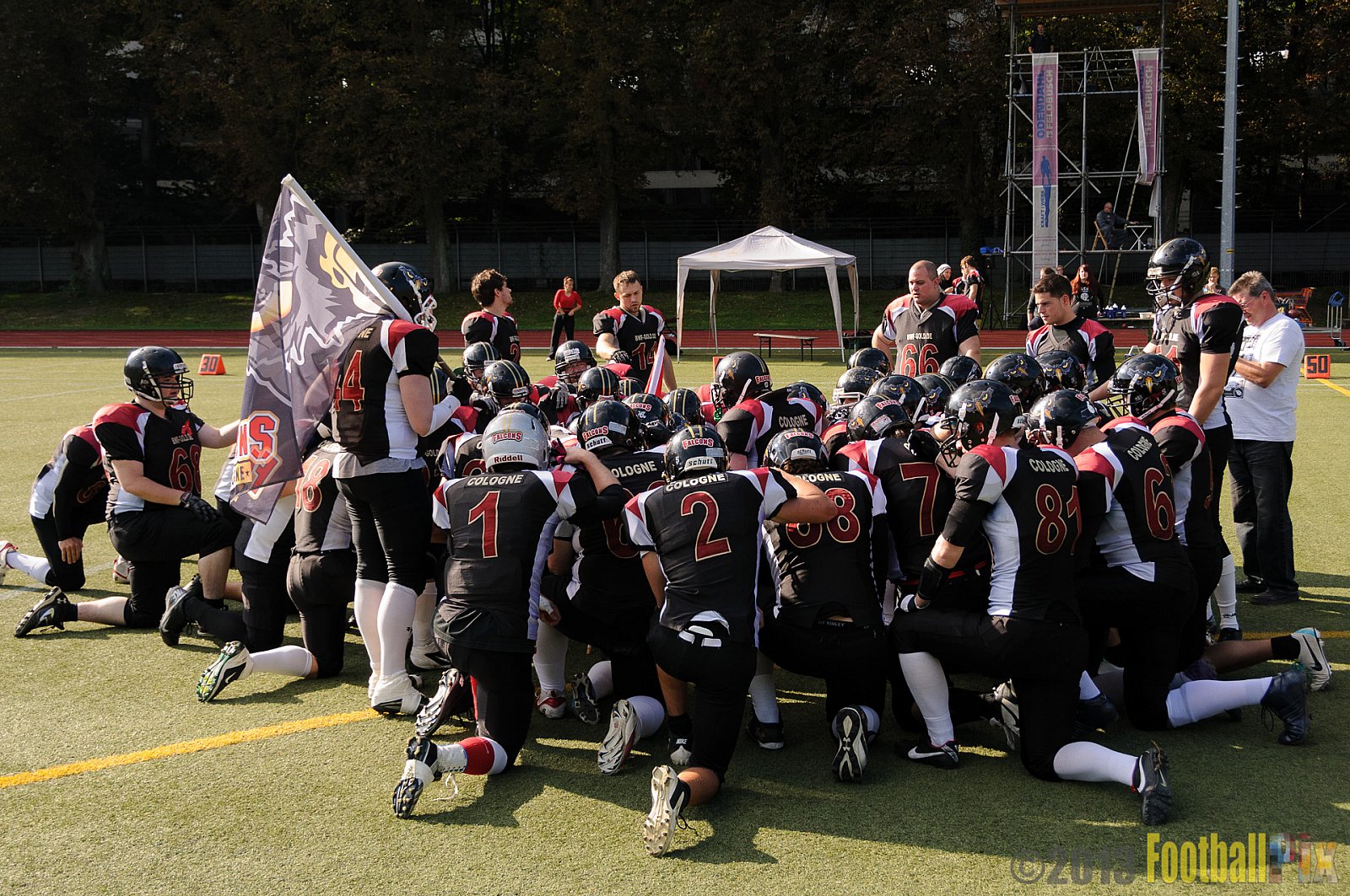 Cologne Falcons II vs. Mönchengladbach Wolfpack - 06.10.2013 Cologne Falcons II vs. Mönchengladbach Wolfpack (30:20) 