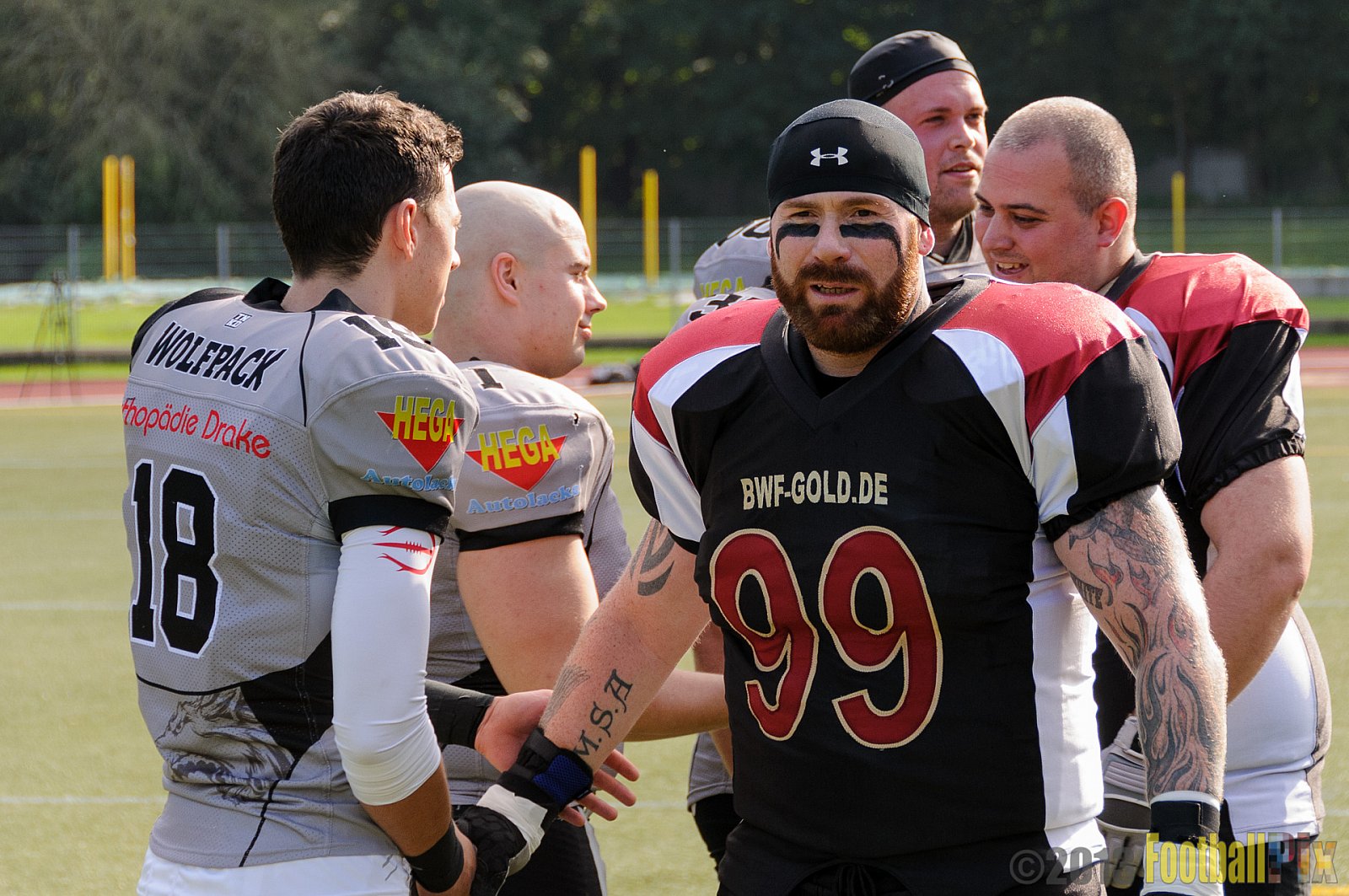 Cologne Falcons II vs. Mönchengladbach Wolfpack - 06.10.2013 Cologne Falcons II vs. Mönchengladbach Wolfpack (30:20) 