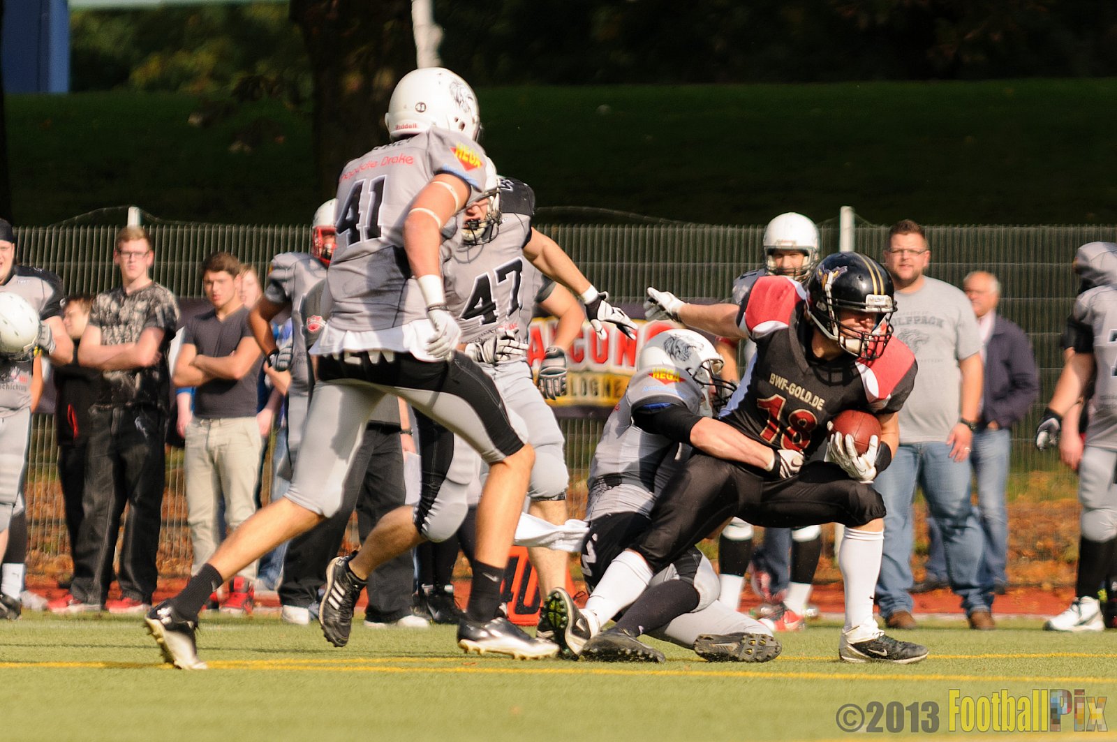Cologne Falcons II vs. Mönchengladbach Wolfpack - 06.10.2013 Cologne Falcons II vs. Mönchengladbach Wolfpack (30:20) 