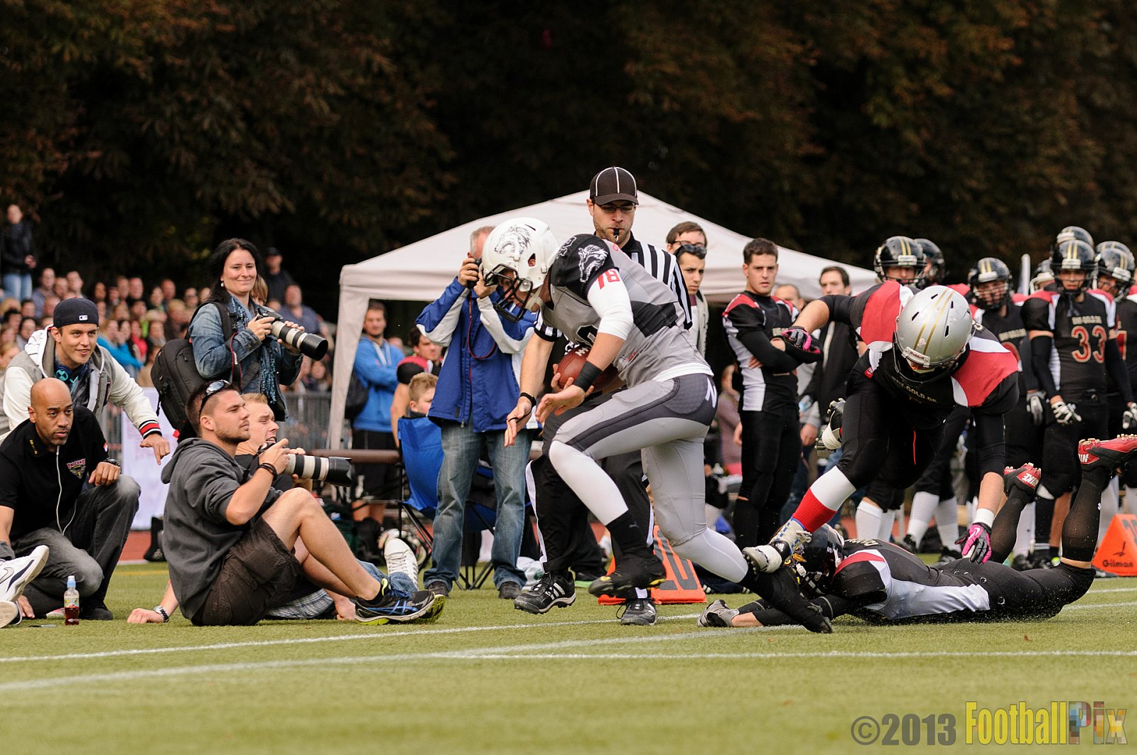 Cologne Falcons II vs. Mönchengladbach Wolfpack - 06.10.2013 Cologne Falcons II vs. Mönchengladbach Wolfpack (30:20) 