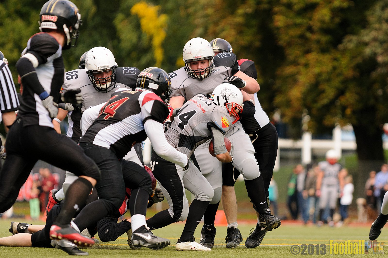 Cologne Falcons II vs. Mönchengladbach Wolfpack - 06.10.2013 Cologne Falcons II vs. Mönchengladbach Wolfpack (30:20) 