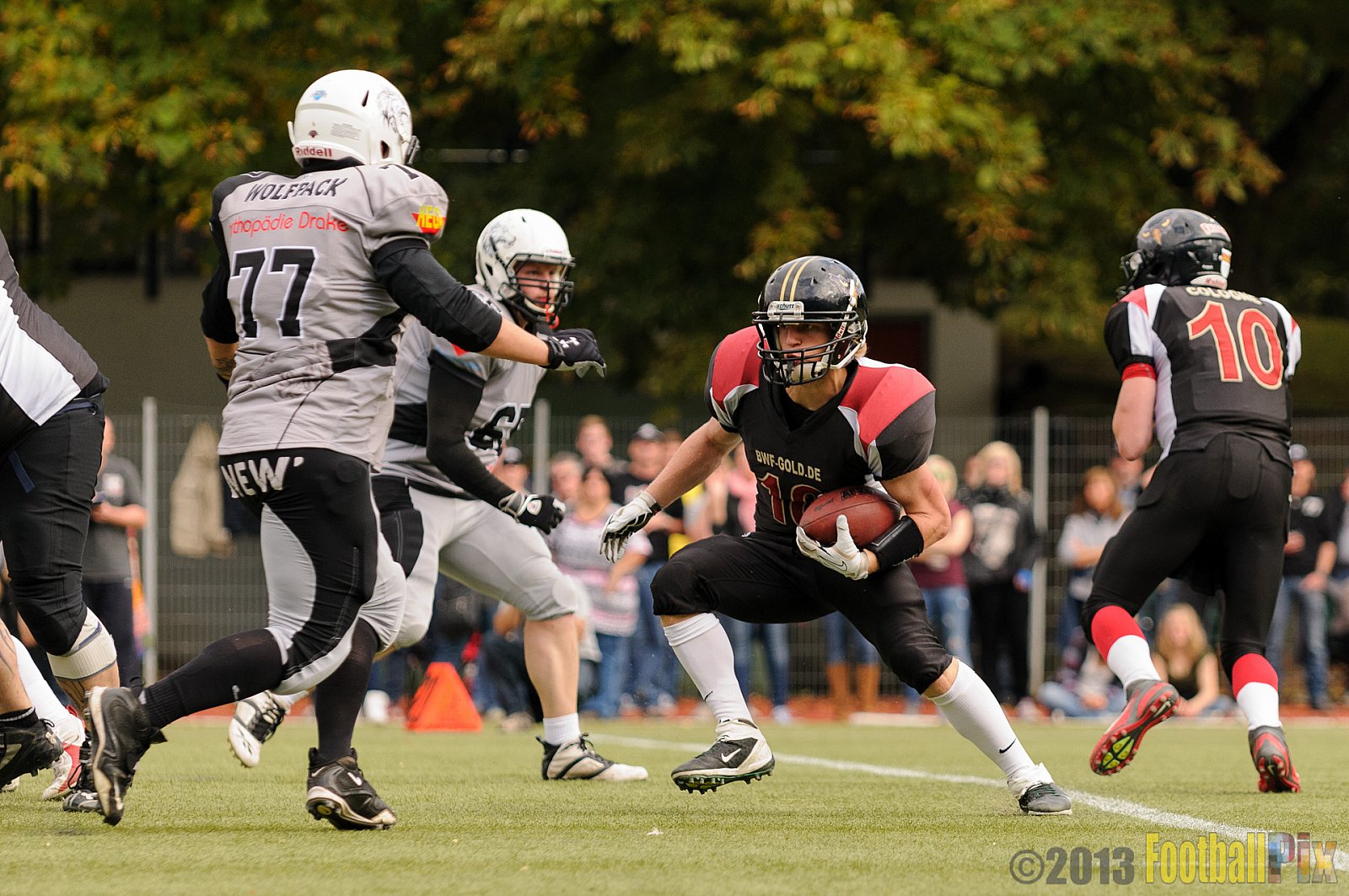 Cologne Falcons II vs. Mönchengladbach Wolfpack - 06.10.2013 Cologne Falcons II vs. Mönchengladbach Wolfpack (30:20) 