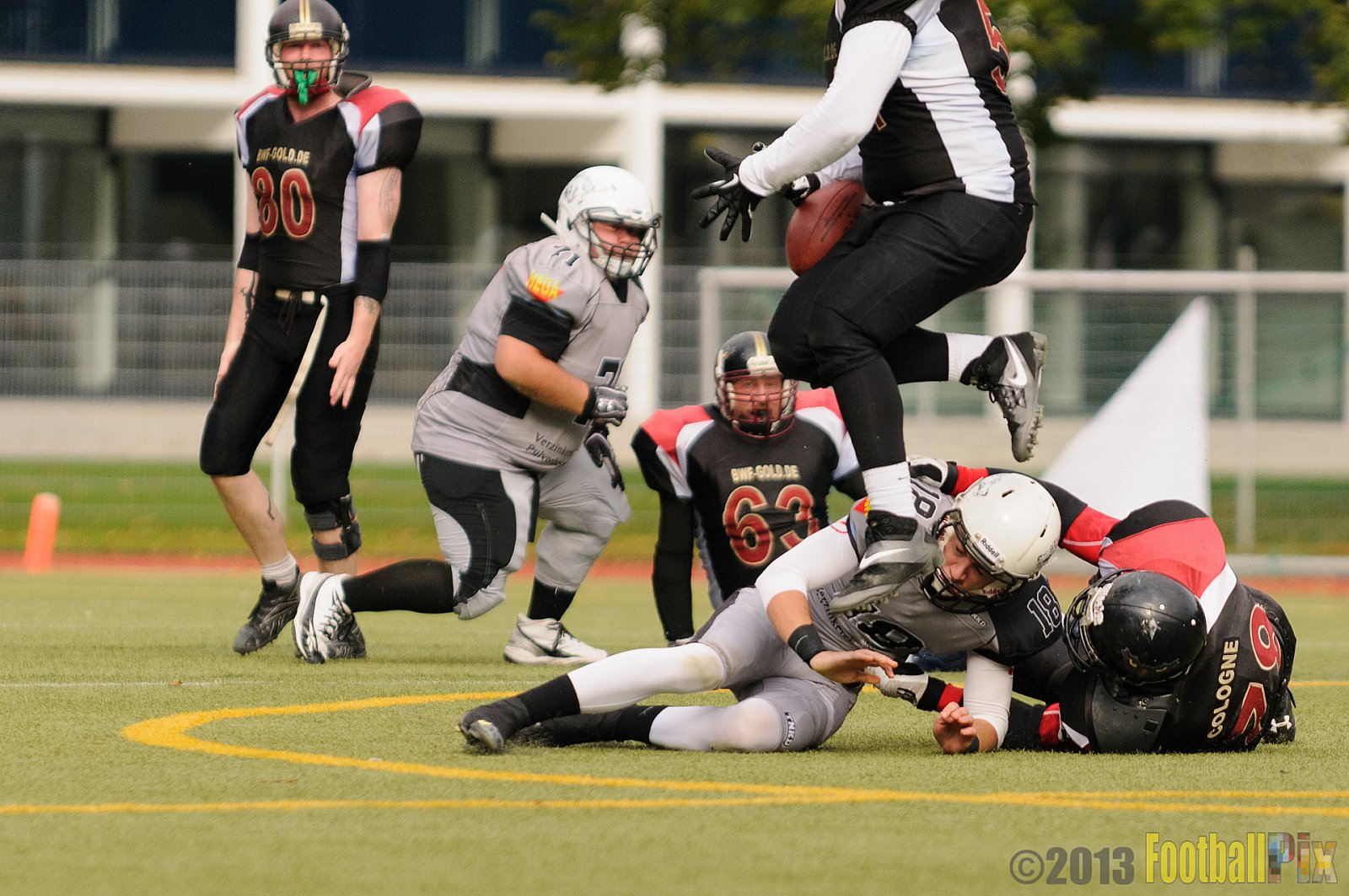 Cologne Falcons II vs. Mönchengladbach Wolfpack - 06.10.2013 Cologne Falcons II vs. Mönchengladbach Wolfpack (30:20) 