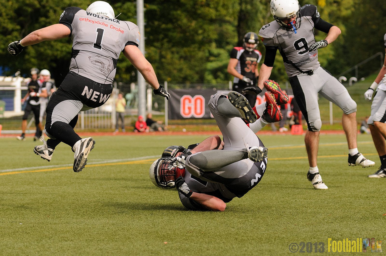 Cologne Falcons II vs. Mönchengladbach Wolfpack - 06.10.2013 Cologne Falcons II vs. Mönchengladbach Wolfpack (30:20) 