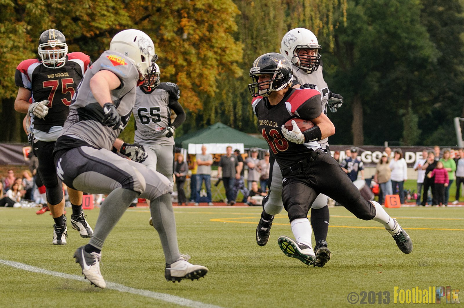Cologne Falcons II vs. Mönchengladbach Wolfpack - 06.10.2013 Cologne Falcons II vs. Mönchengladbach Wolfpack (30:20) 