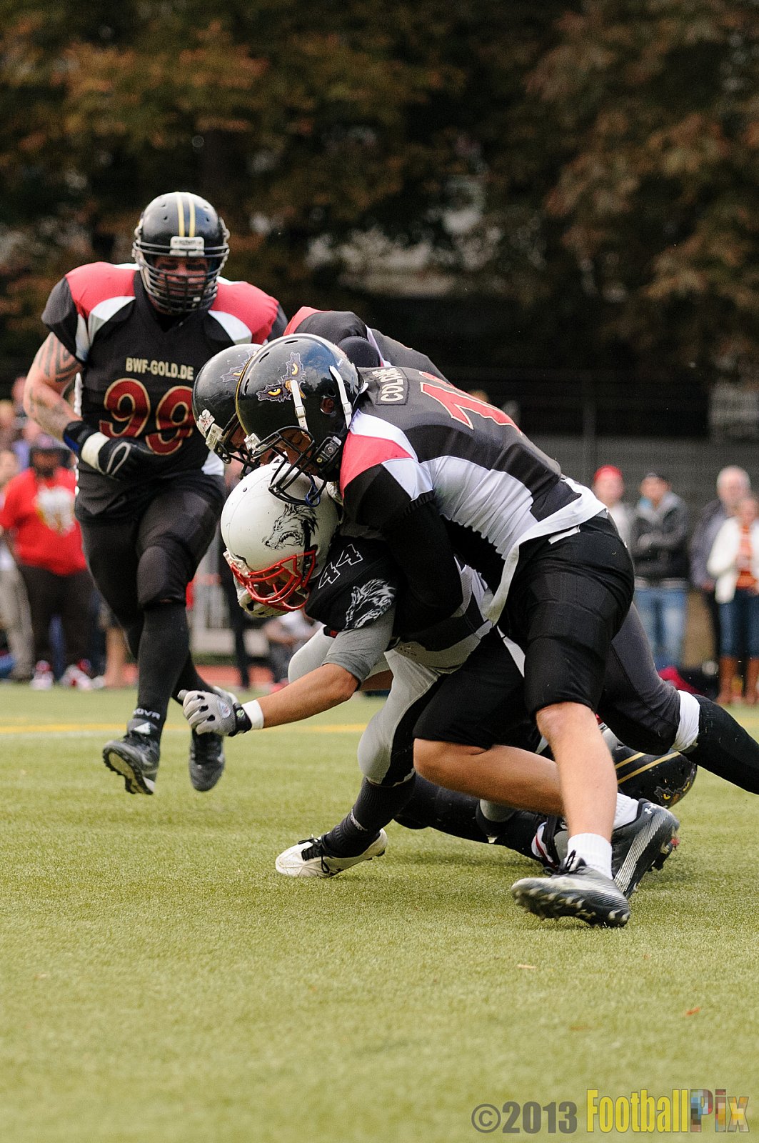 Cologne Falcons II vs. Mönchengladbach Wolfpack - 06.10.2013 Cologne Falcons II vs. Mönchengladbach Wolfpack (30:20) 