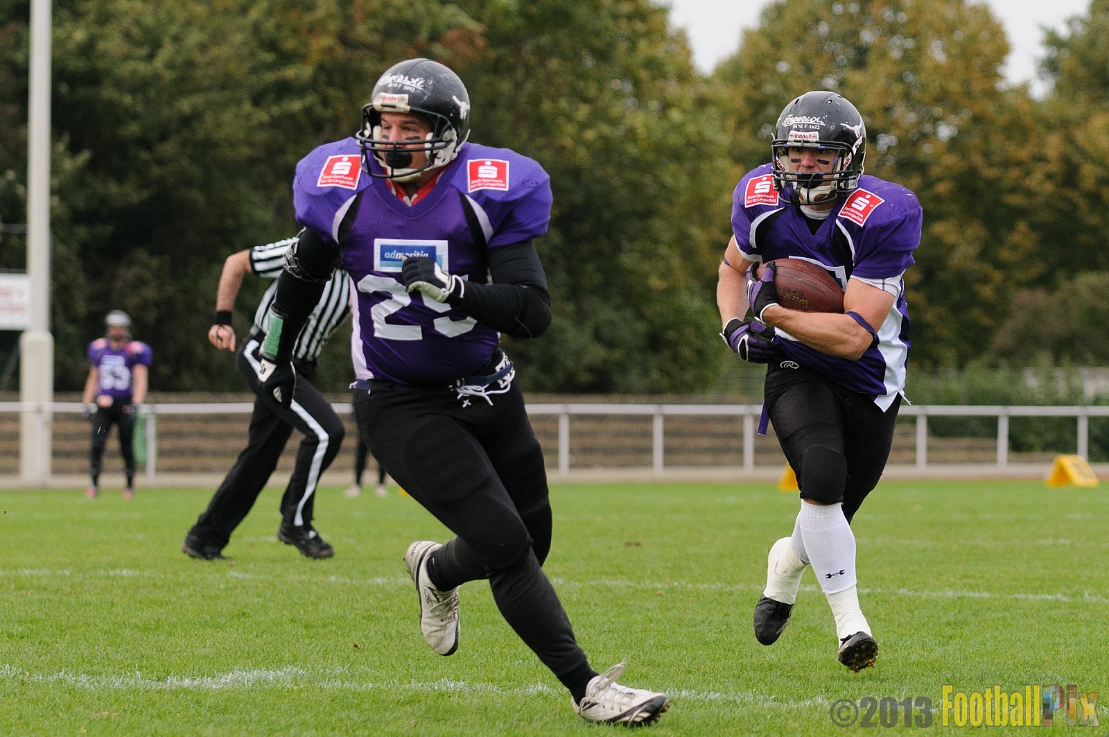 Langenfeld Longhorns vs. Solingen Paladins - 13.10.2013 Langenfeld Longhorns vs. Solingen Paladins (46:6) 